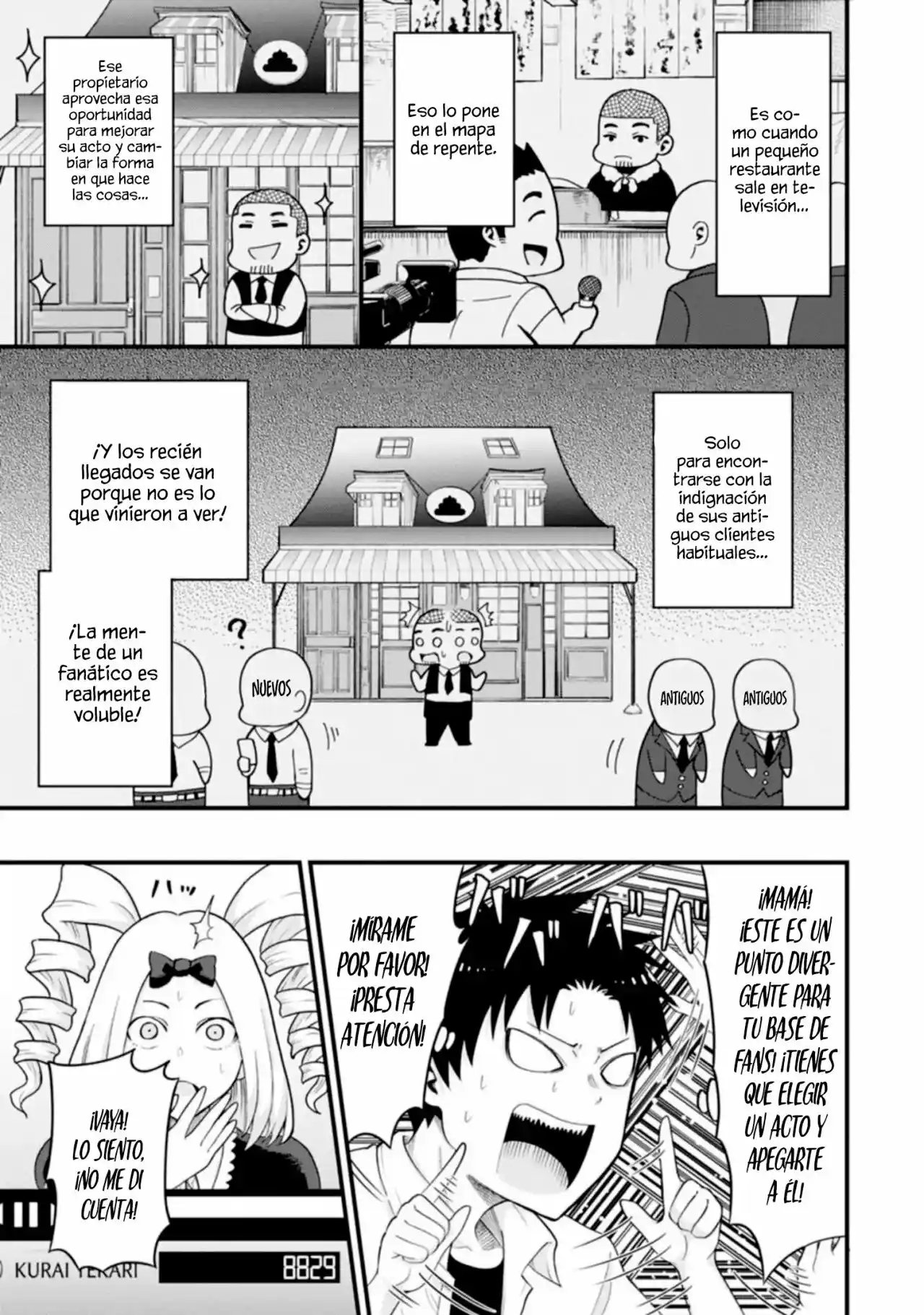 Oyaji Ga Bishoujo Ni Natteta Hanashi - Capítulo 14 - Página 9 - LectorTMOo