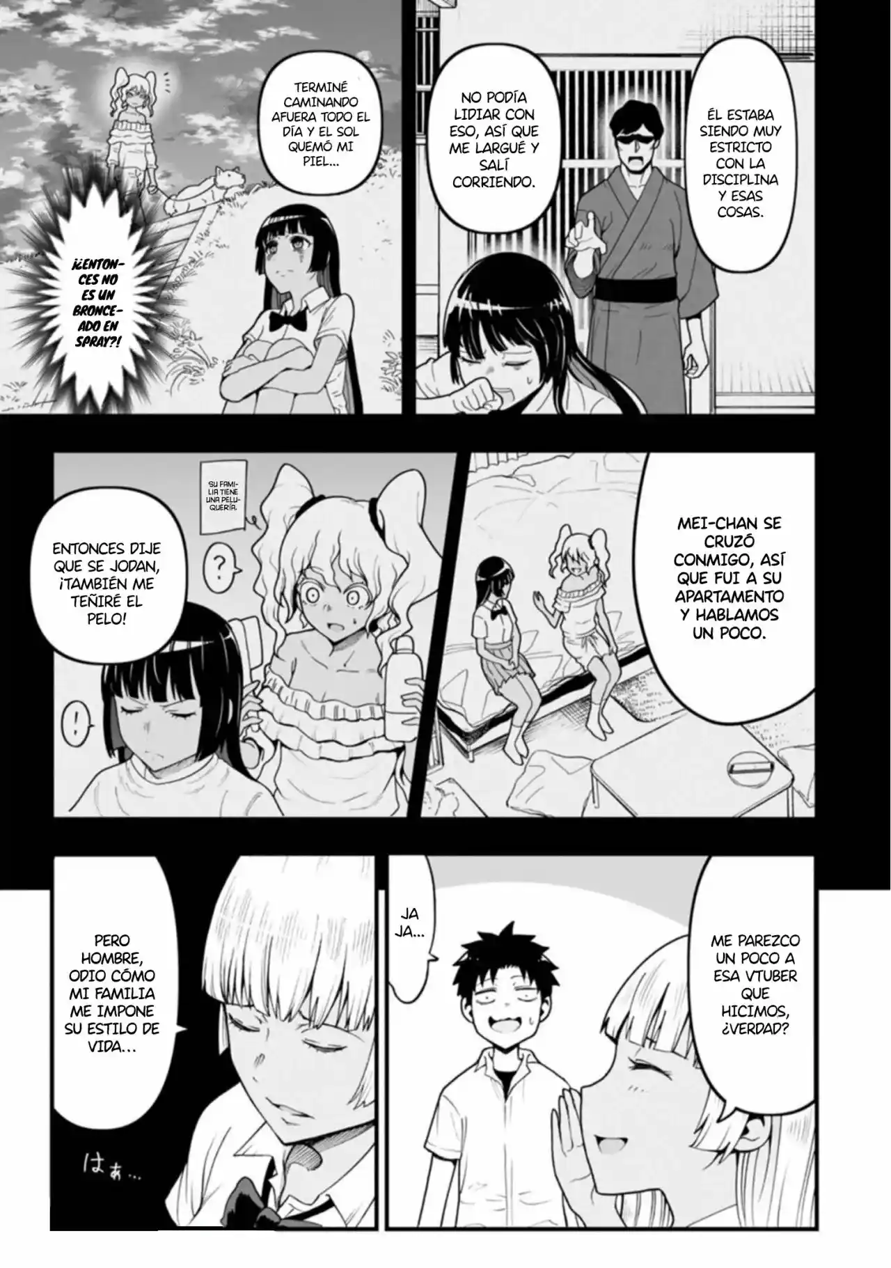 Oyaji Ga Bishoujo Ni Natteta Hanashi - Capítulo 15.5 - Página 4 - LectorTMOo