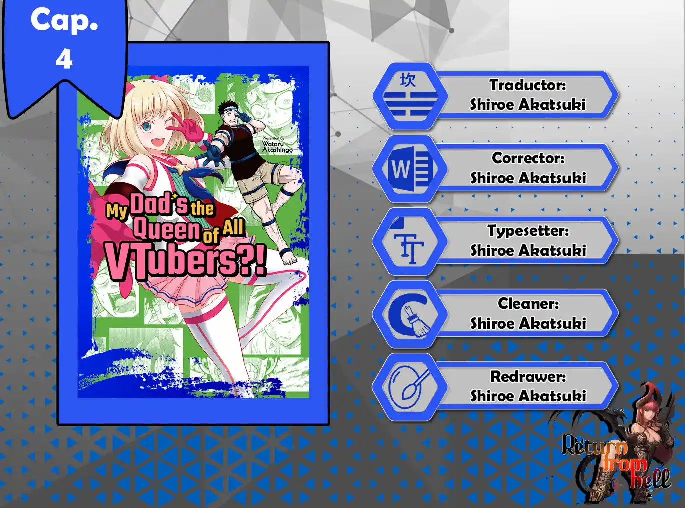 Oyaji Ga Bishoujo Ni Natteta Hanashi - Capítulo 4 - Página 1 - LectorTMOo