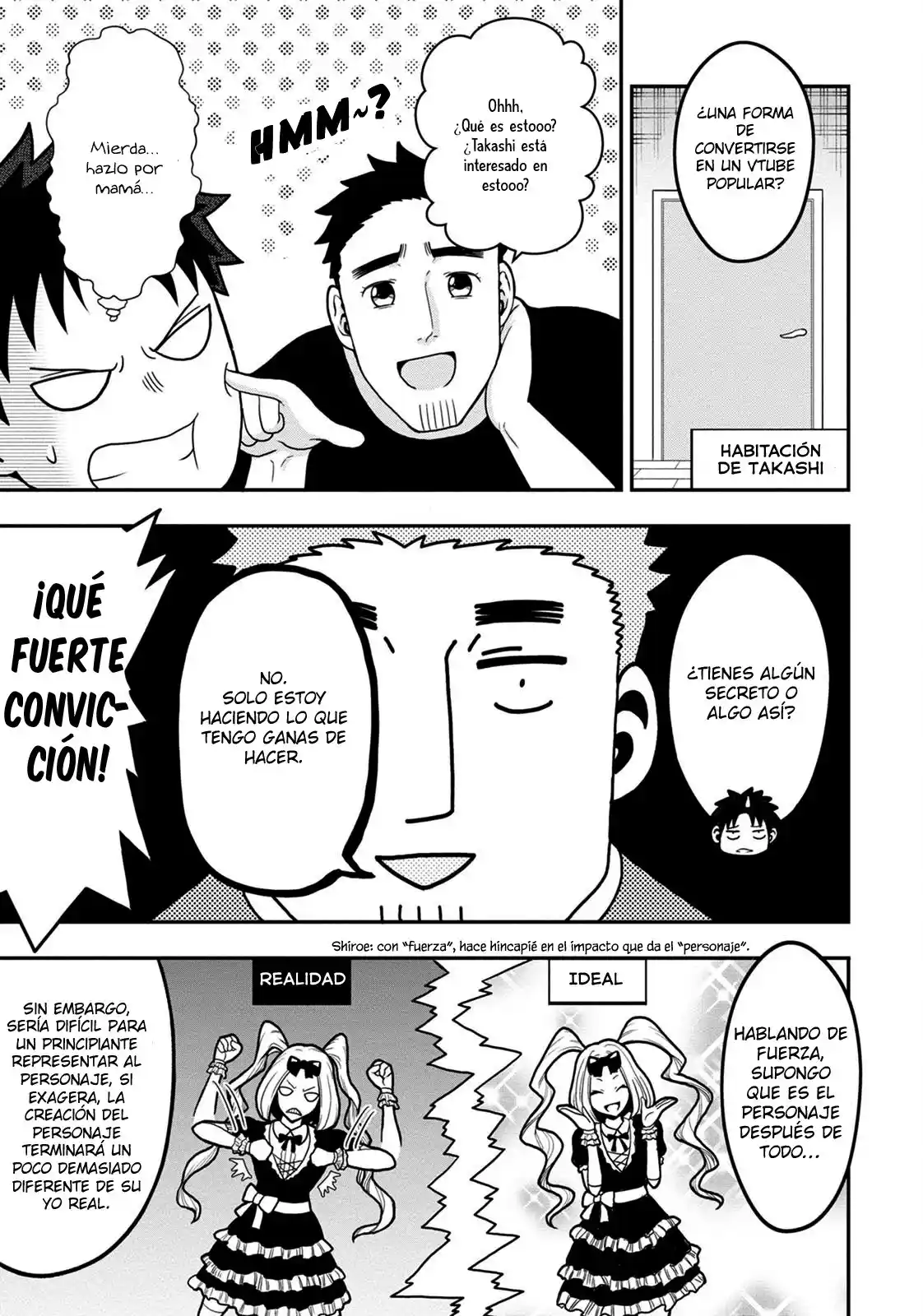 Oyaji Ga Bishoujo Ni Natteta Hanashi - Capítulo 4 - Página 8 - LectorTMOo
