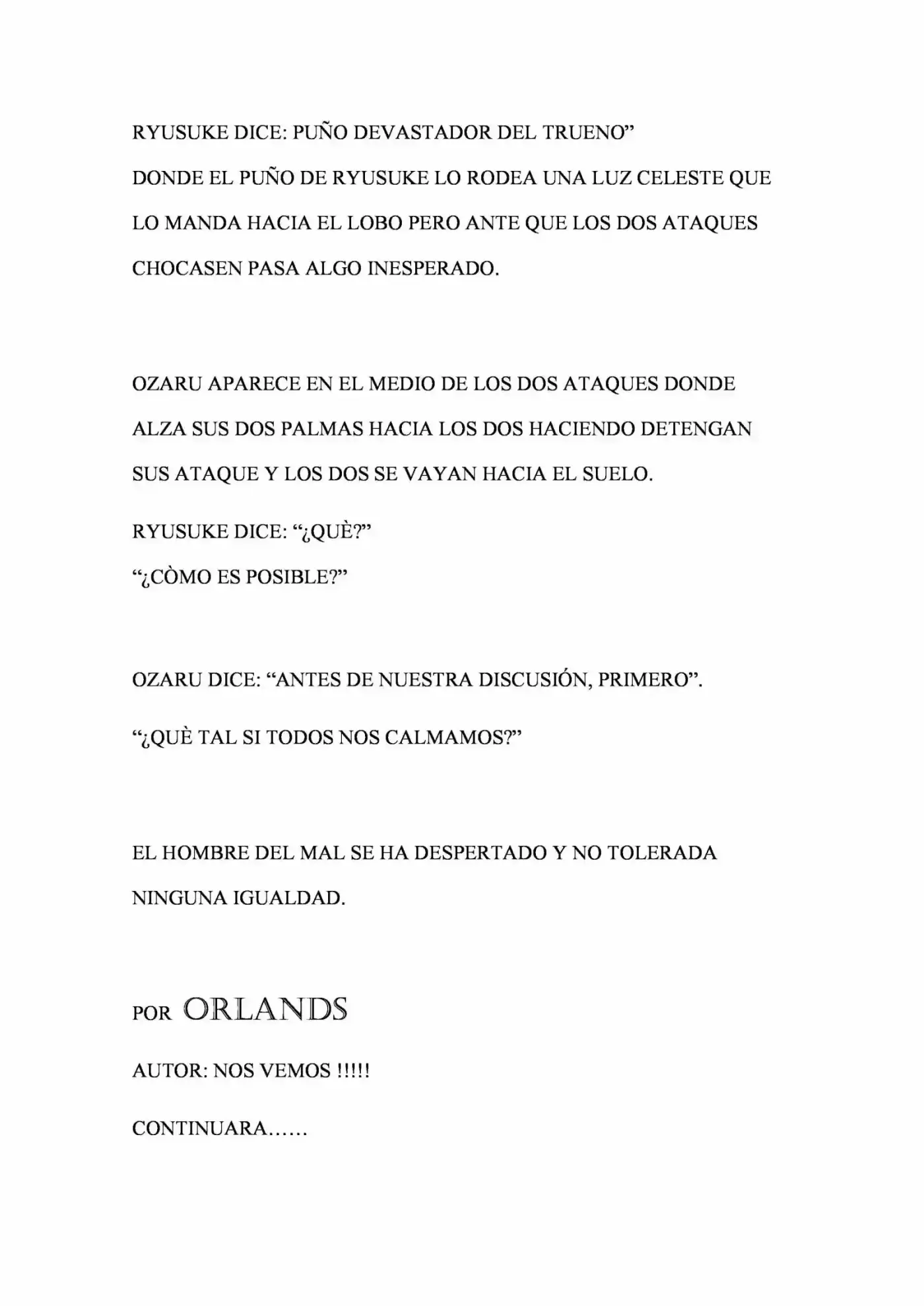 OZARU (Novela) - Capítulo 10 - Página 9 - LectorTMOo