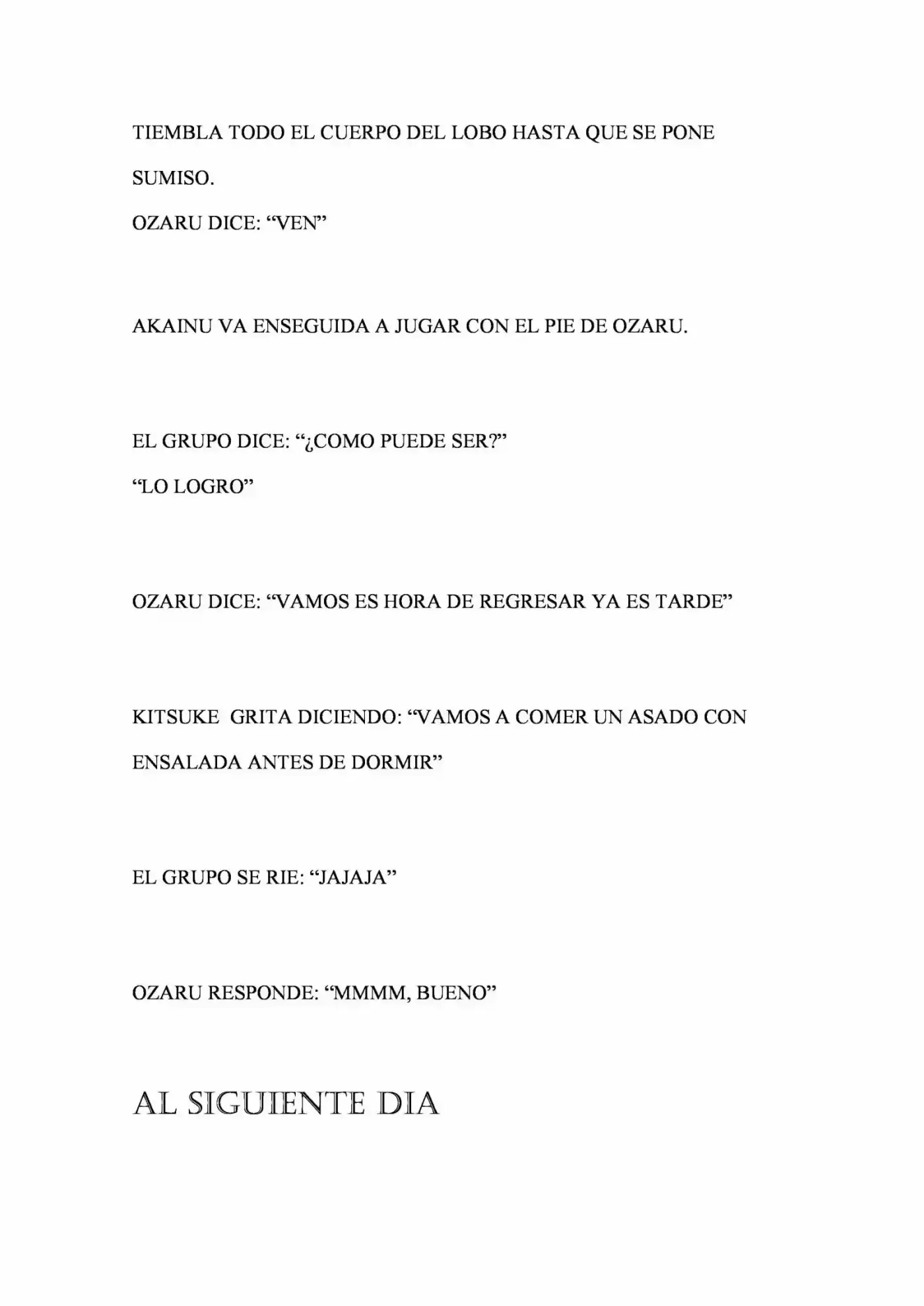 OZARU (Novela) - Capítulo 11 - Página 2 - LectorTMOo