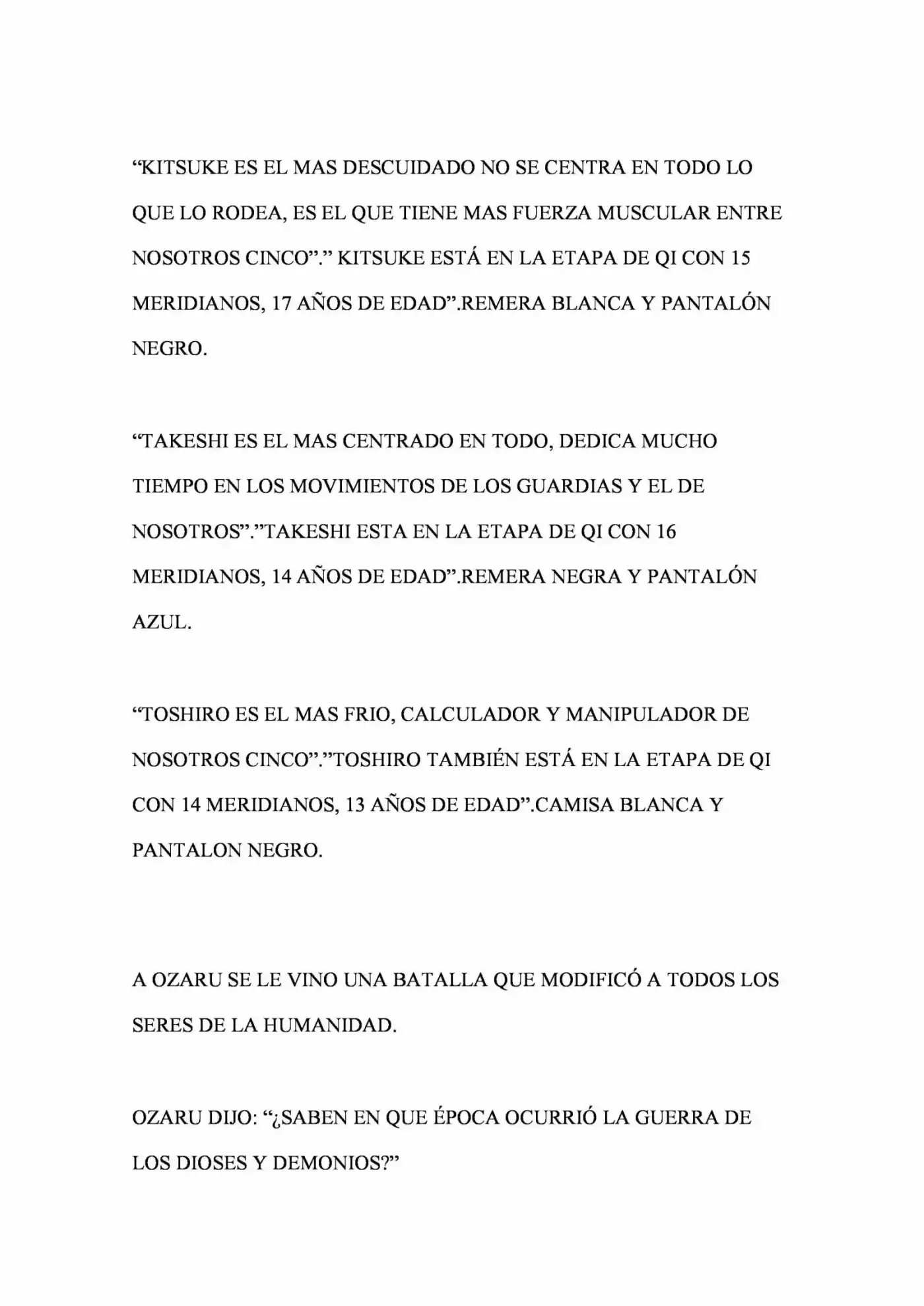 OZARU (Novela) - Capítulo 2 - Página 5 - LectorTMOo