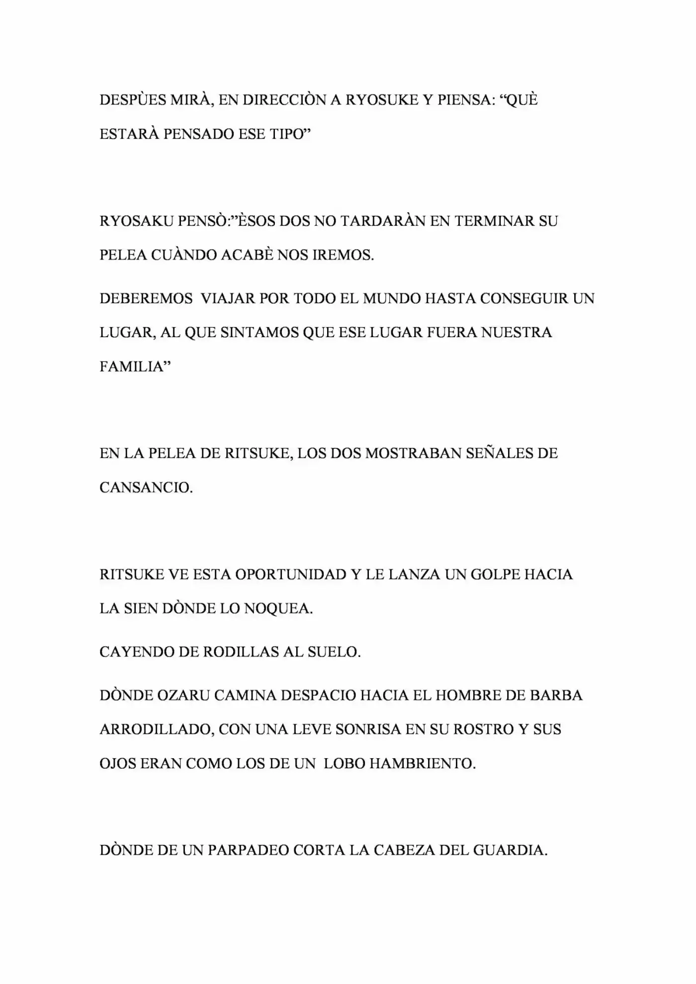 OZARU (Novela) - Capítulo 3 - Página 5 - LectorTMOo