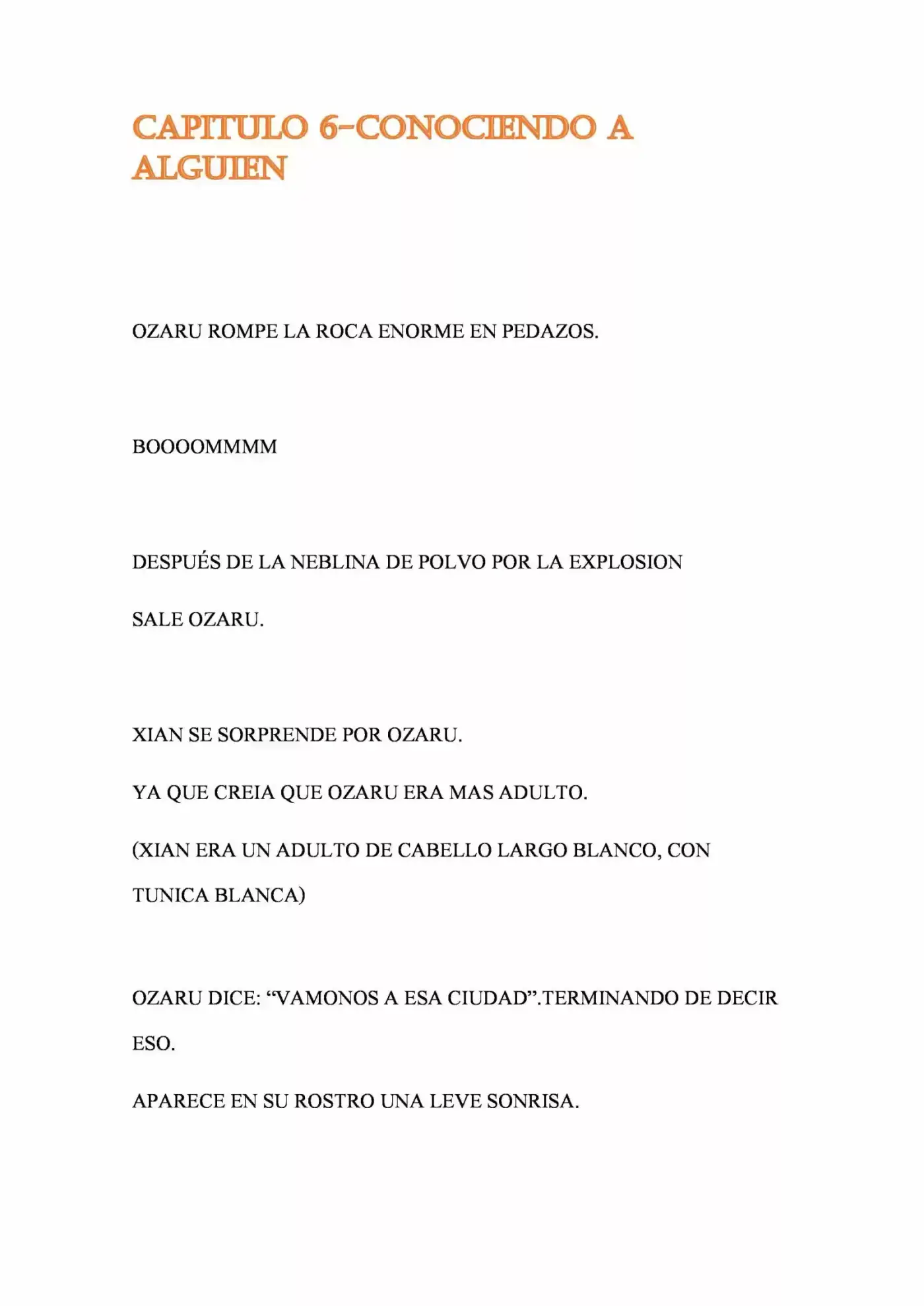 OZARU (Novela) - Capítulo 6 - Página 1 - LectorTMOo