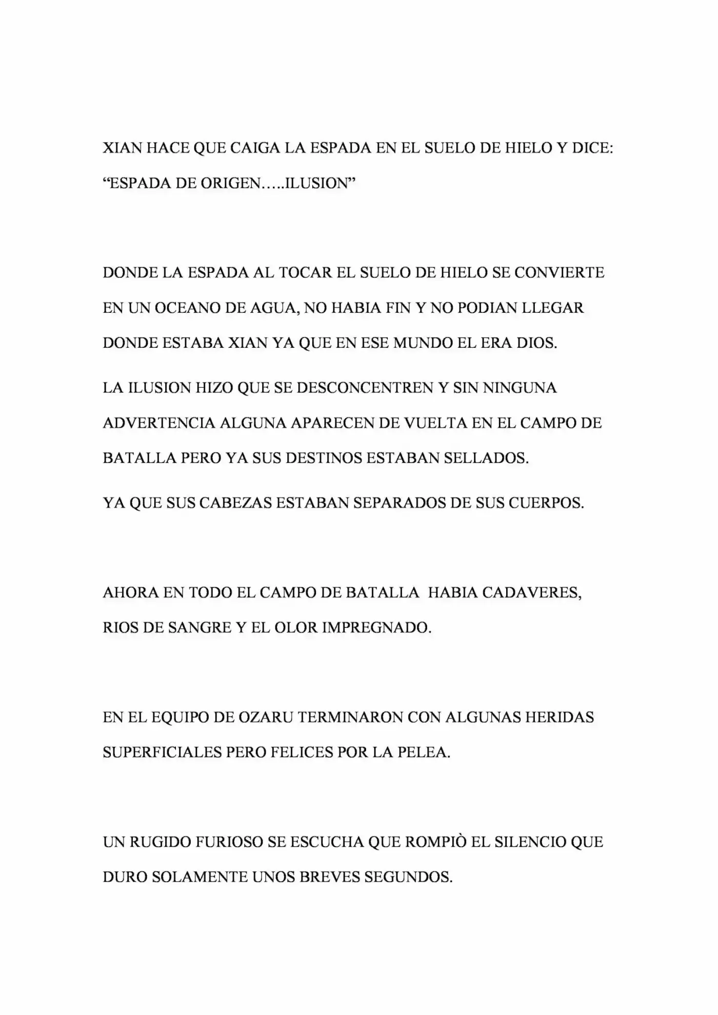 OZARU (Novela) - Capítulo 9 - Página 5 - LectorTMOo