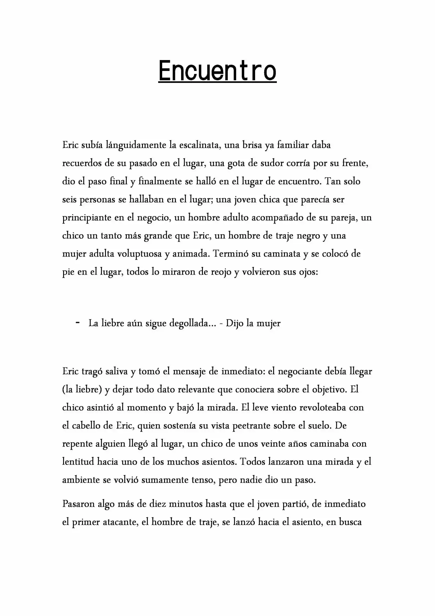 Padecimiento (Novela) - Capítulo 2 - Página 2 - LectorTMOo