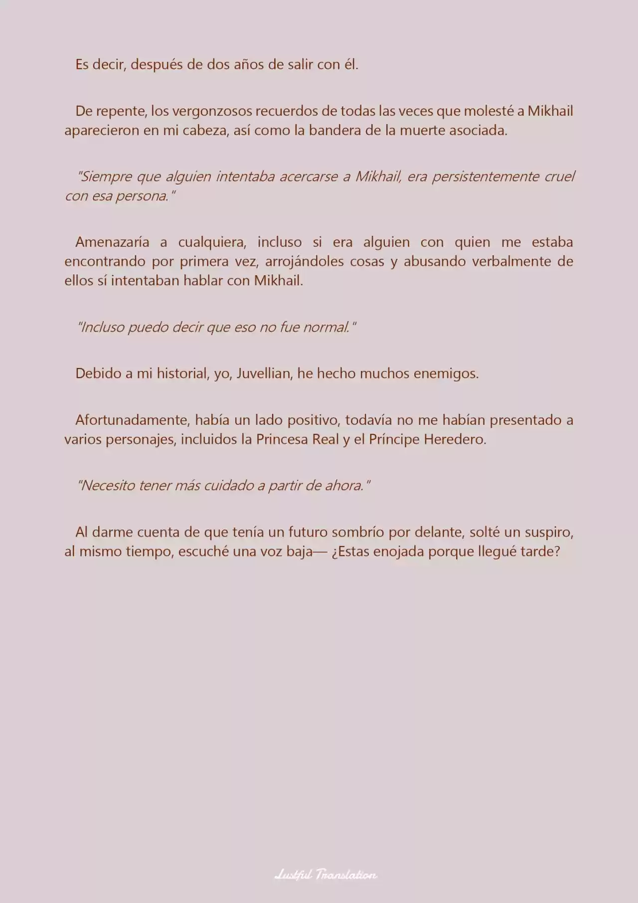¡Padre, No Me Quiero Casar! (Novela) - Capítulo 1 - Página 3 - LectorTMOo
