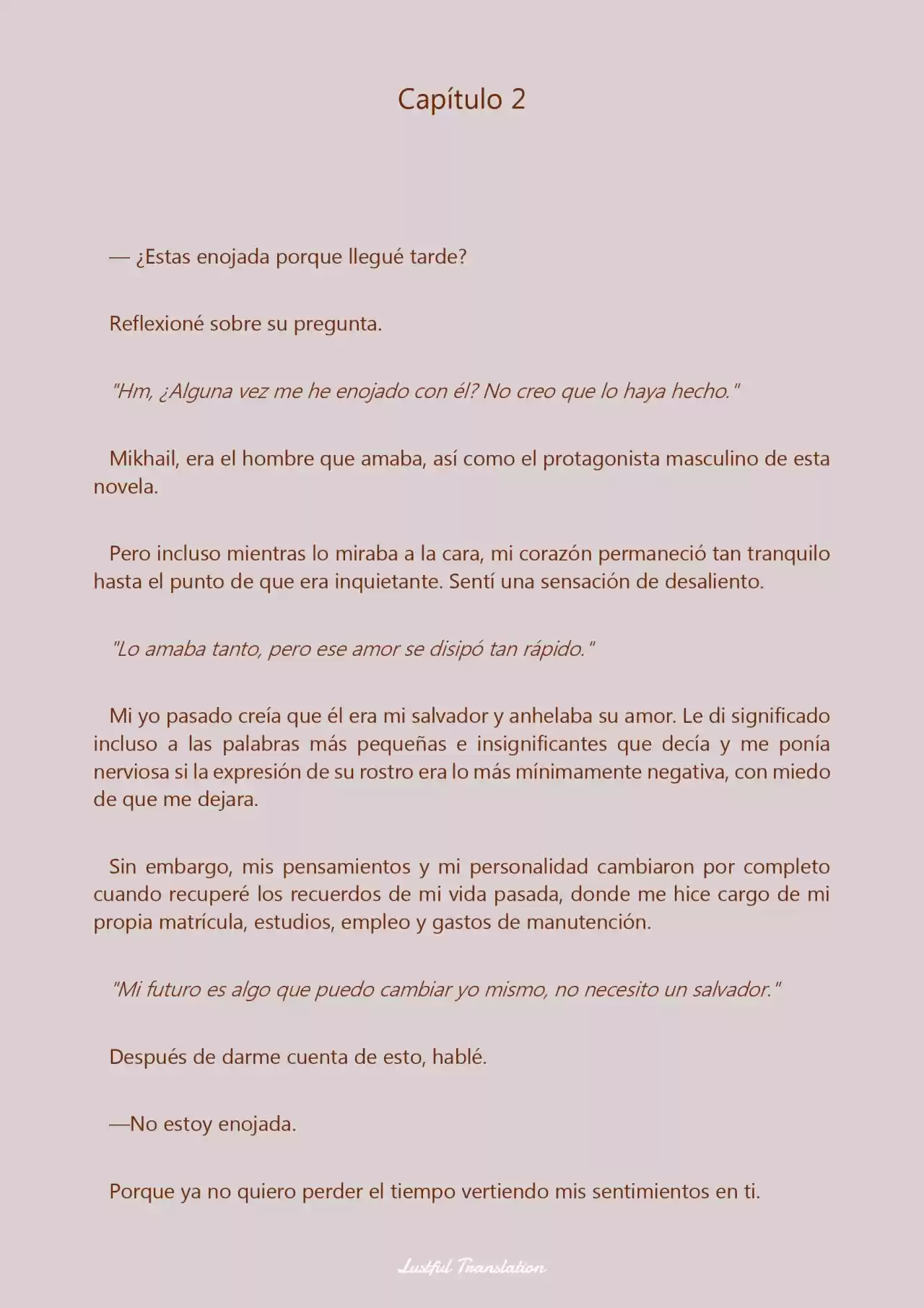 ¡Padre, No Me Quiero Casar! (Novela) - Capítulo 2 - Página 2 - LectorTMOo