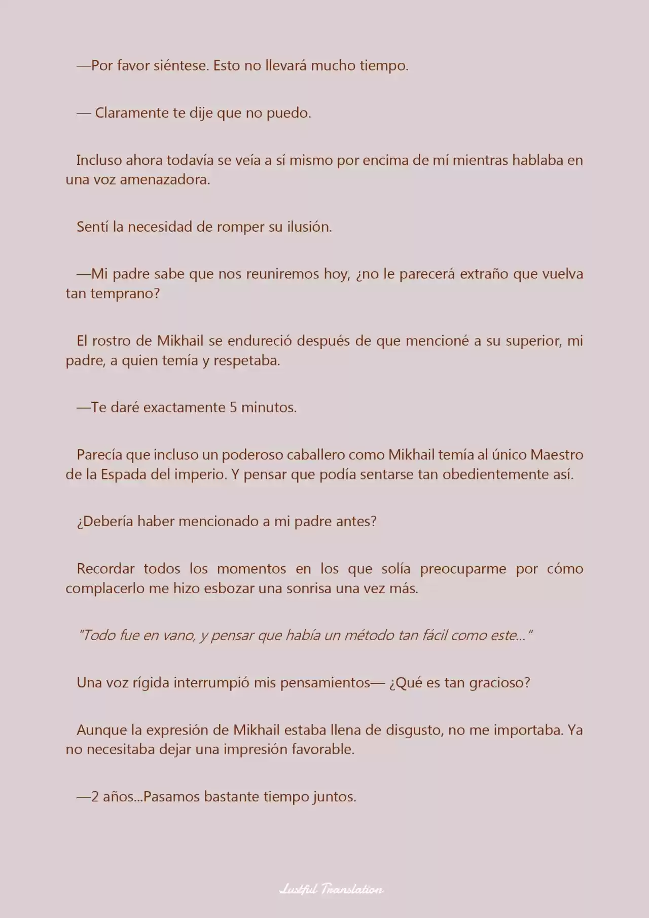 ¡Padre, No Me Quiero Casar! (Novela) - Capítulo 2 - Página 5 - LectorTMOo