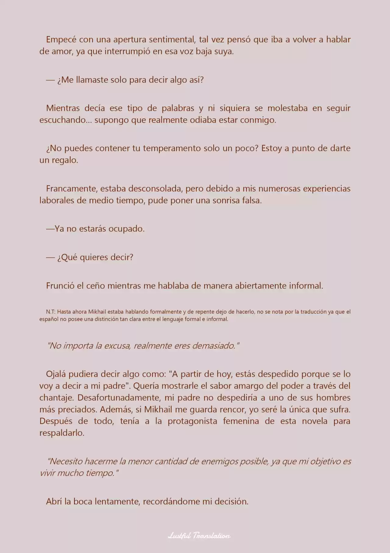 ¡Padre, No Me Quiero Casar! (Novela) - Capítulo 2 - Página 6 - LectorTMOo