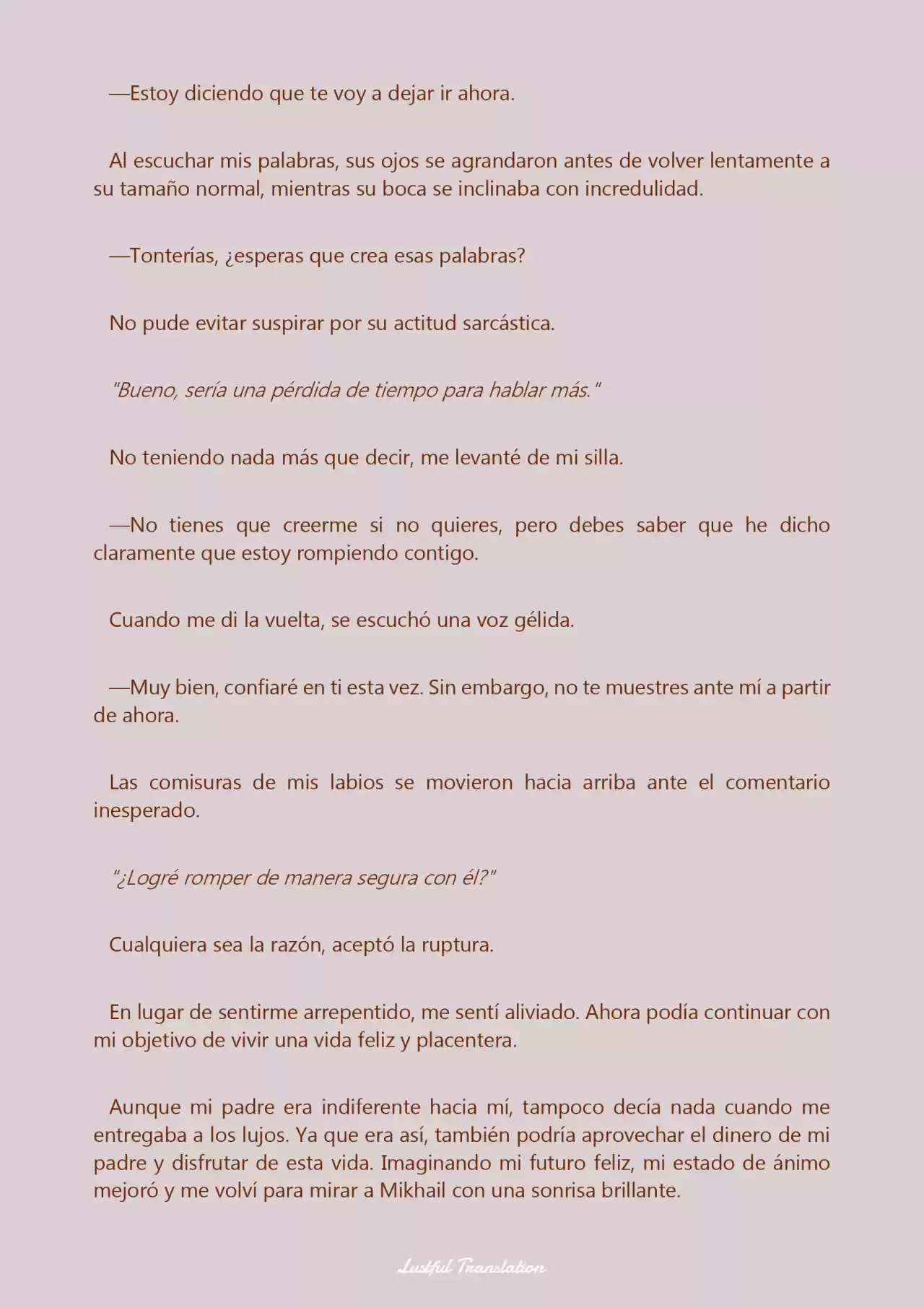¡Padre, No Me Quiero Casar! (Novela) - Capítulo 2 - Página 7 - LectorTMOo