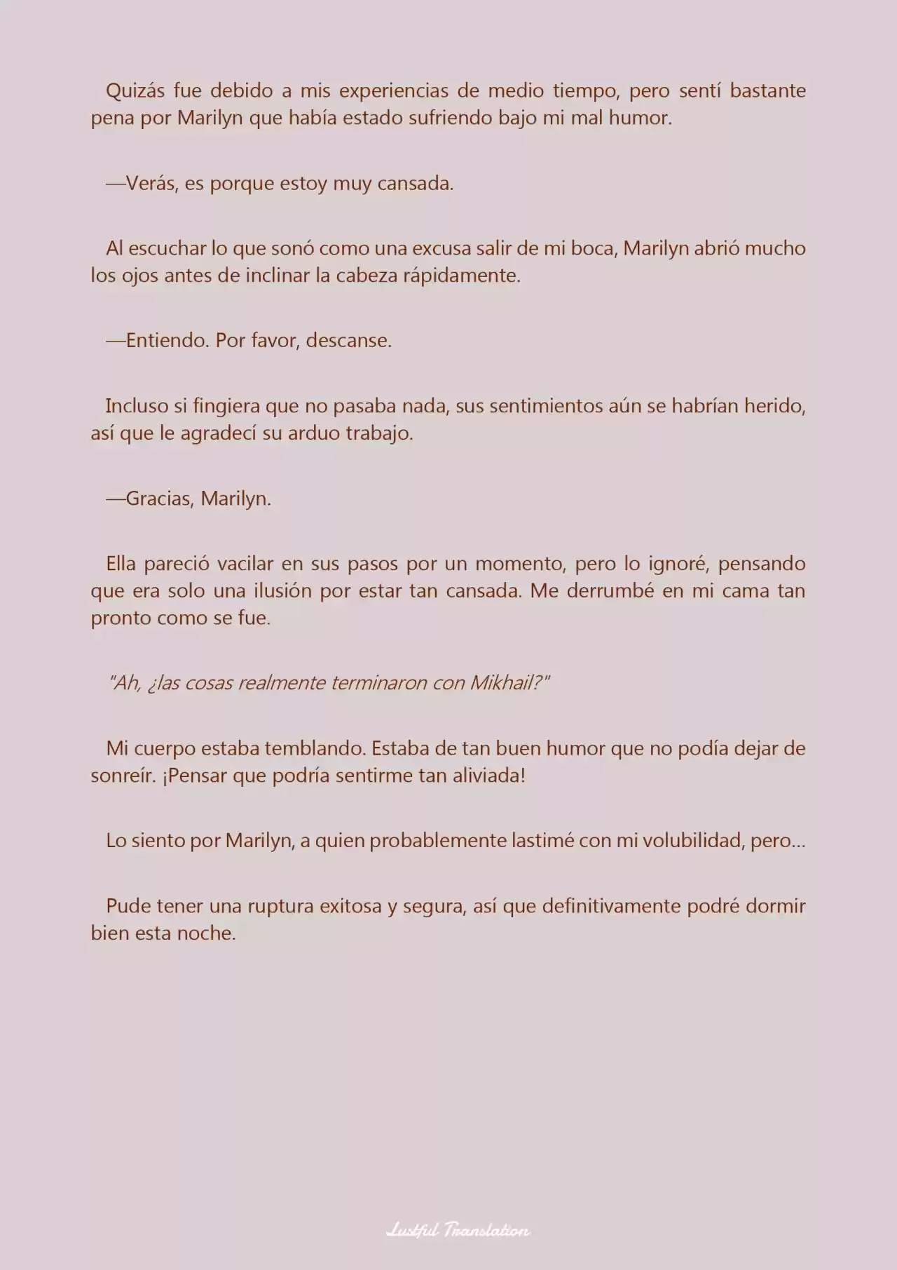 ¡Padre, No Me Quiero Casar! (Novela) - Capítulo 3 - Página 8 - LectorTMOo