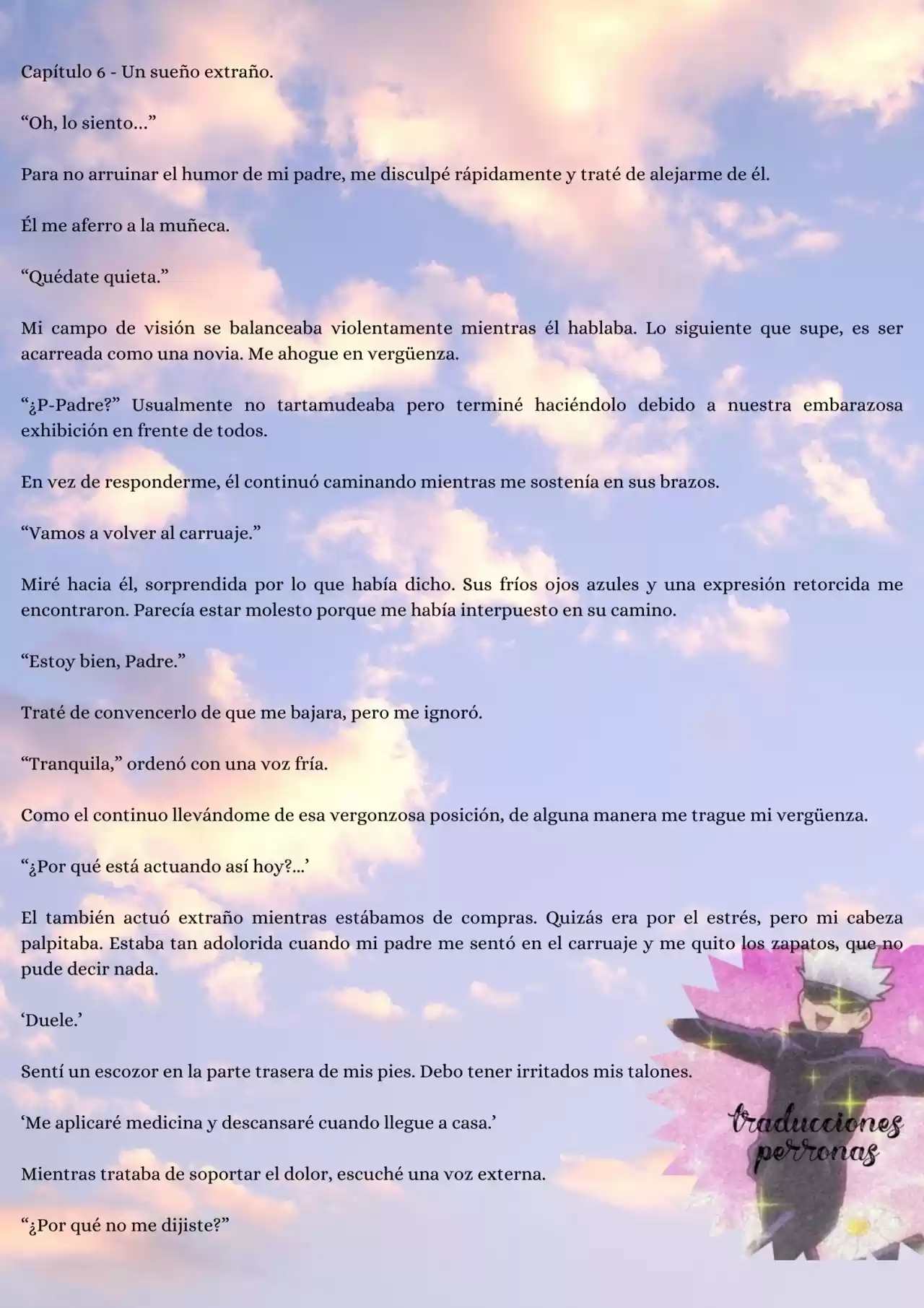 ¡Padre, No Me Quiero Casar! (Novela) - Capítulo 6 - Página 1 - LectorTMOo