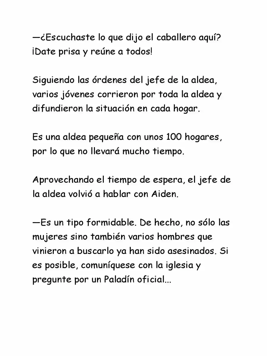 PALADÍN EN FANTASÍA OSCURA (Novela) - Capítulo 1 - Página 11 - LectorTMOo