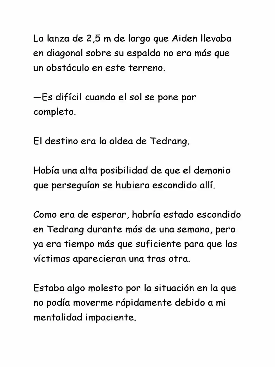 Paladin De Fantasía Oscura. (Novela) - Capítulo 1 - Página 4 - LectorTMOo