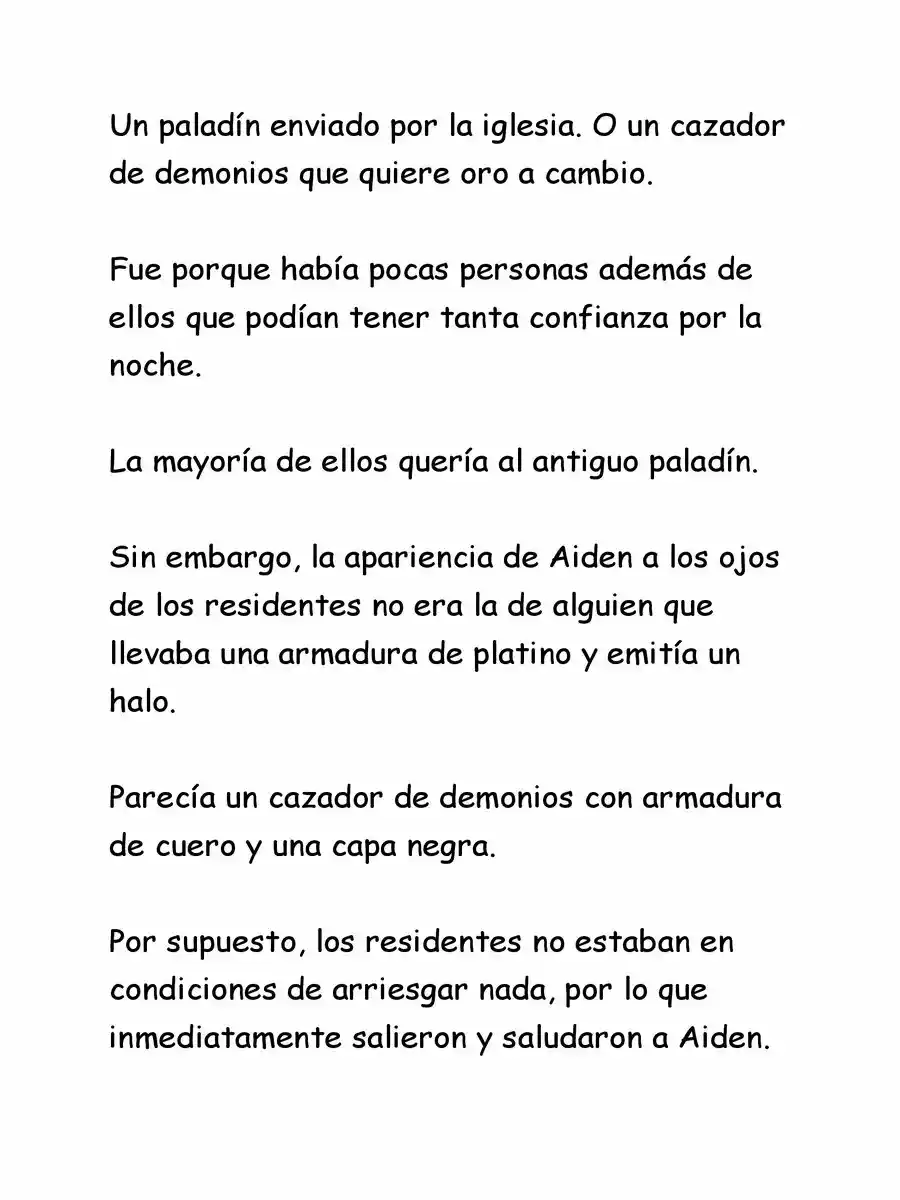 Paladin De Fantasía Oscura. (Novela) - Capítulo 1 - Página 6 - LectorTMOo