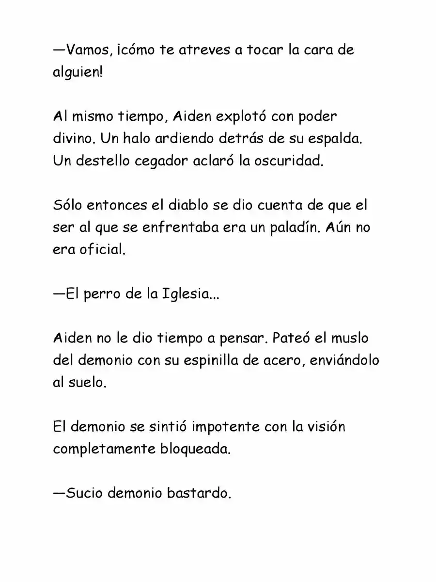 Paladin De Fantasía Oscura. (Novela) - Capítulo 2 - Página 8 - LectorTMOo