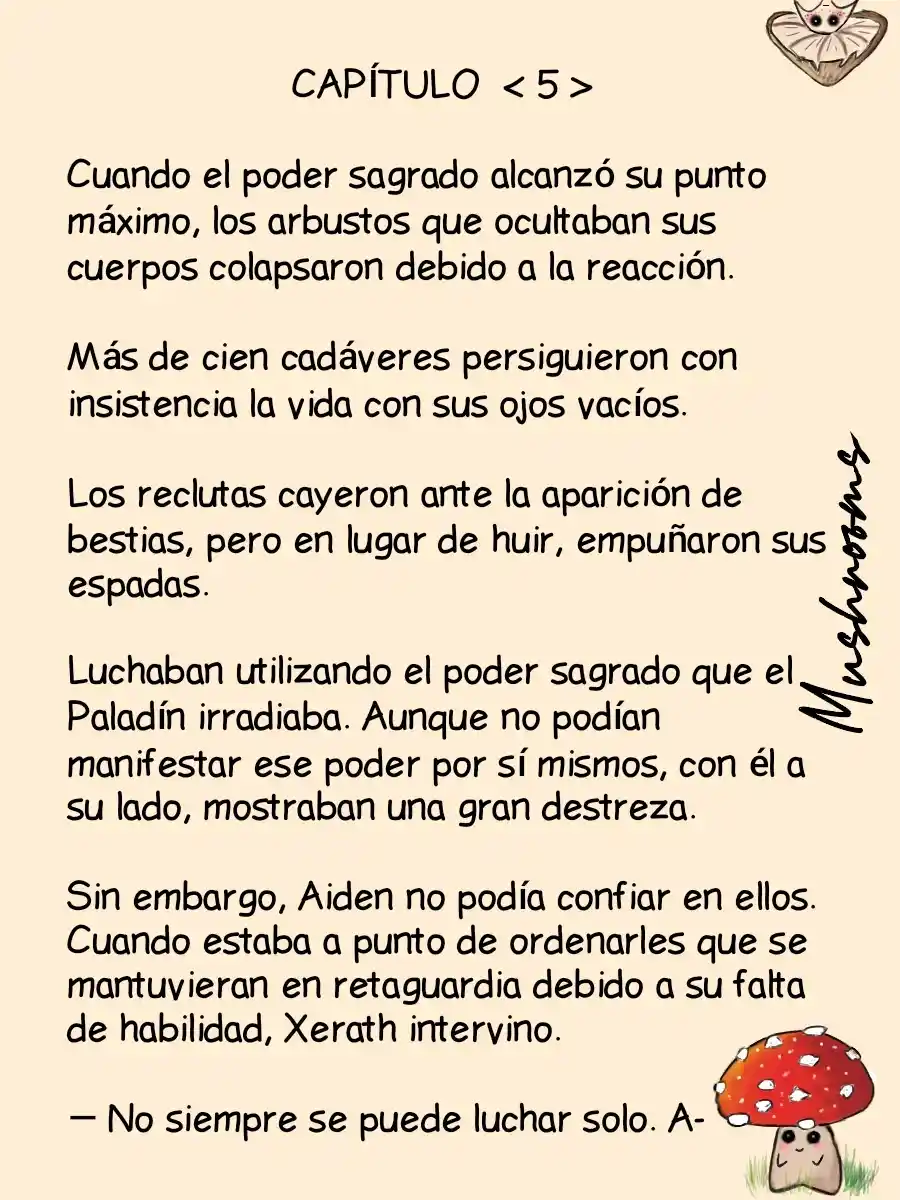 Paladin De Fantasía Oscura. (Novela) - Capítulo 5 - Página 2 - LectorTMOo
