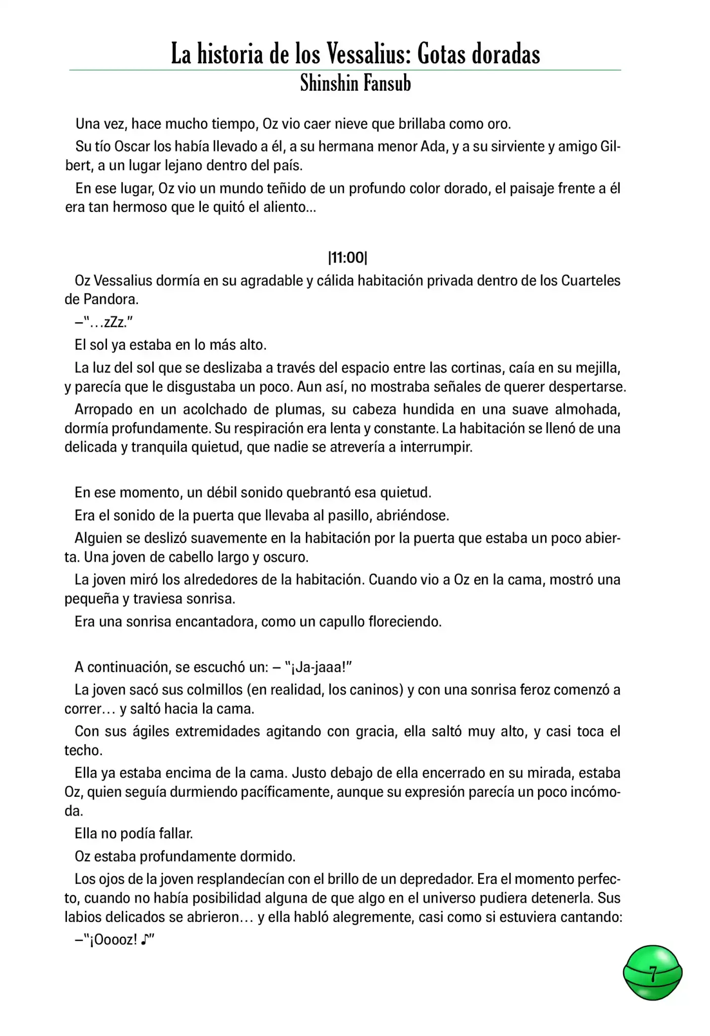 Pandora Hearts ~ Caucus Race 1 ~ - Capítulo 1.0 - Página 8 - LectorTMOo