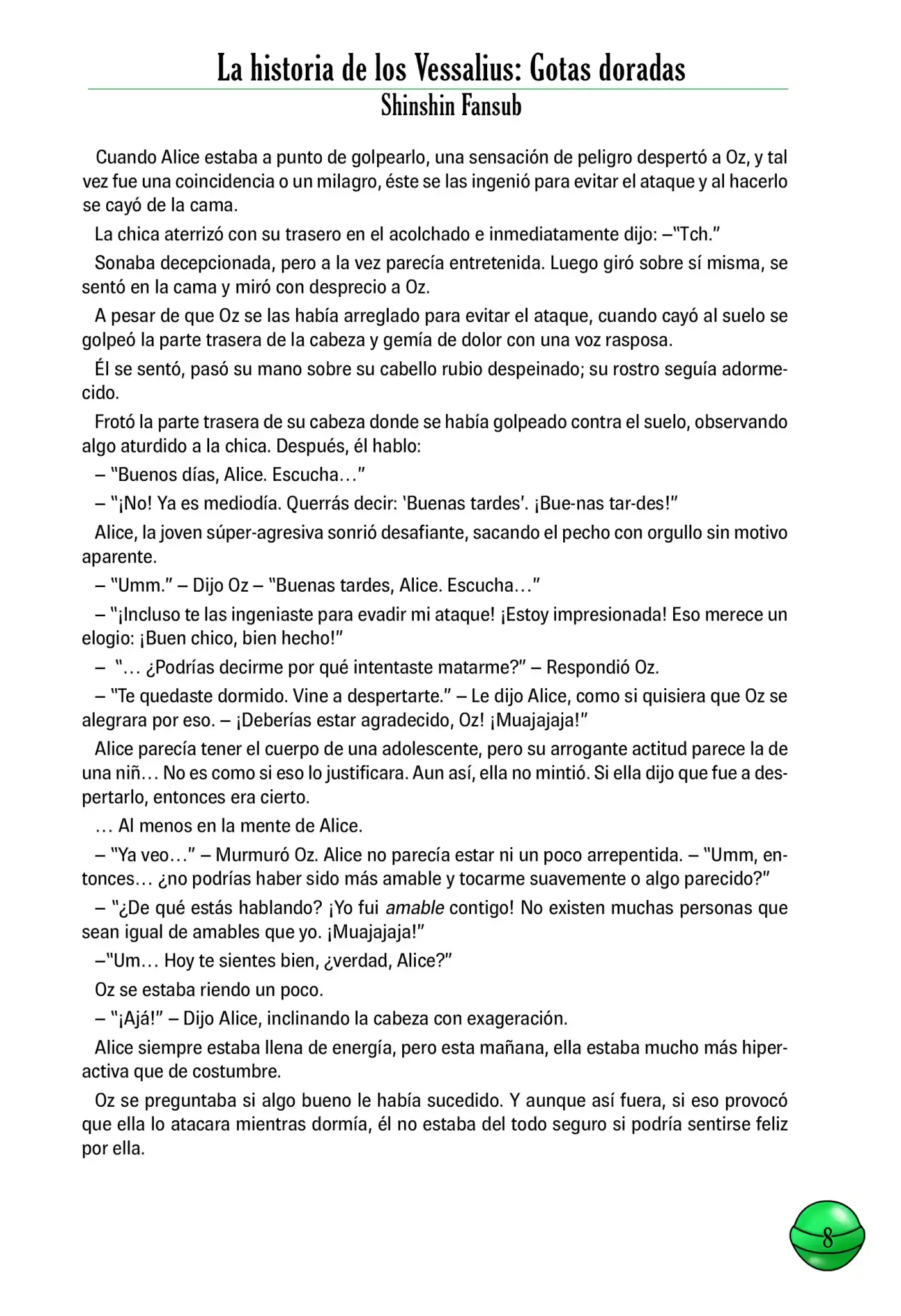 Pandora Hearts ~ Caucus Race 1 ~ - Capítulo 1.0 - Página 9 - LectorTMOo