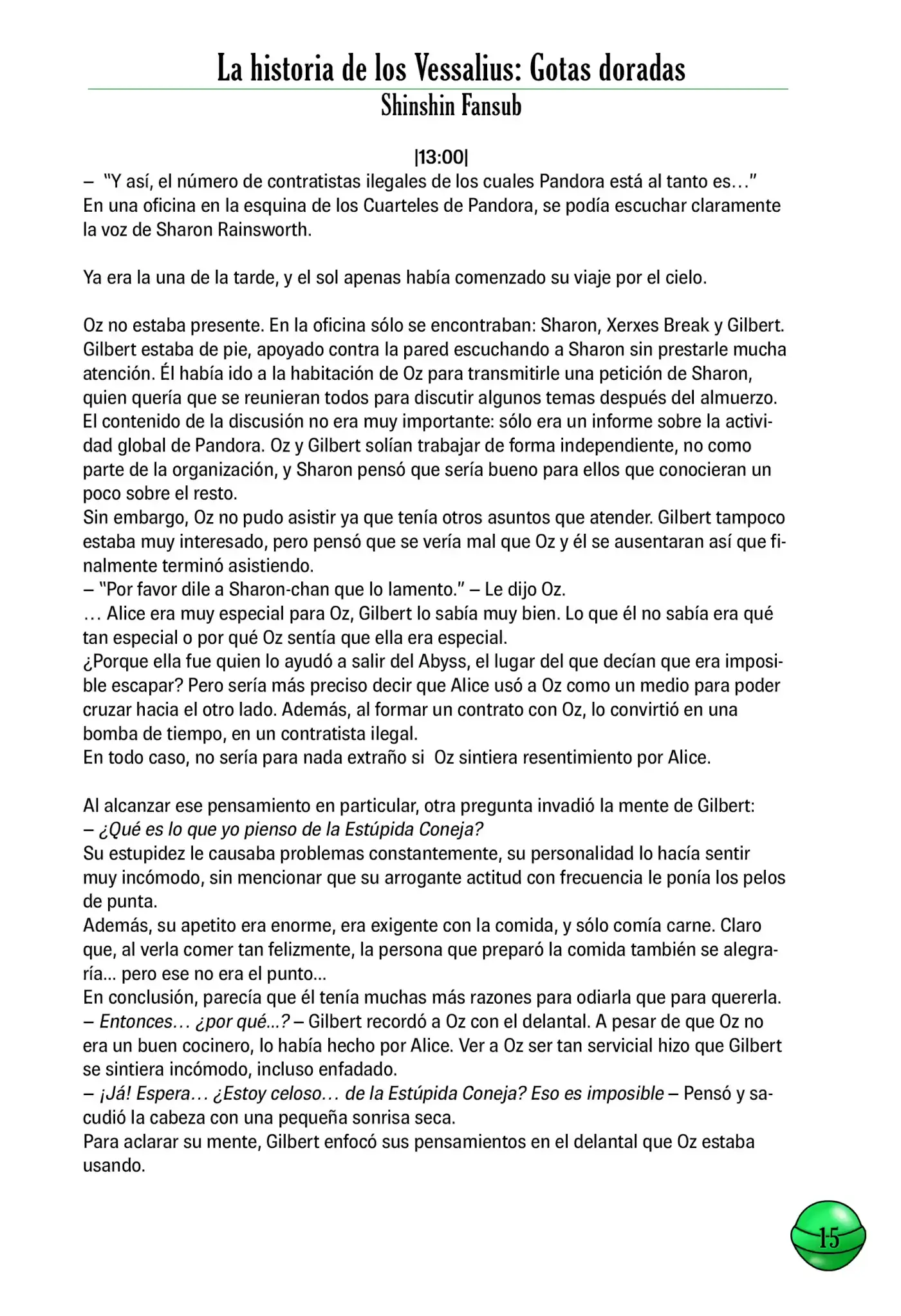 Pandora Hearts ~ Caucus Race 1 ~ - Capítulo 1.0 - Página 16 - LectorTMOo