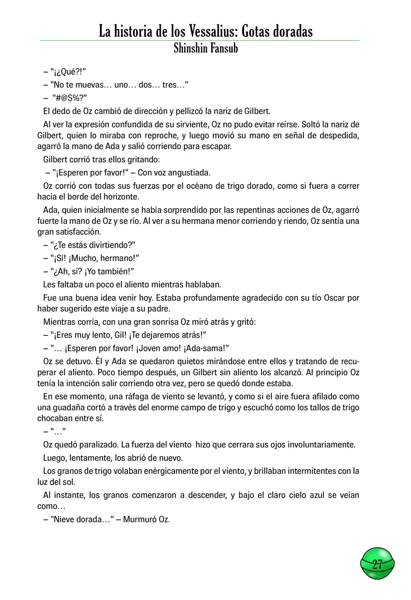Pandora Hearts ~ Caucus Race 1 ~ - Capítulo 1.0 - Página 28 - LectorTMOo