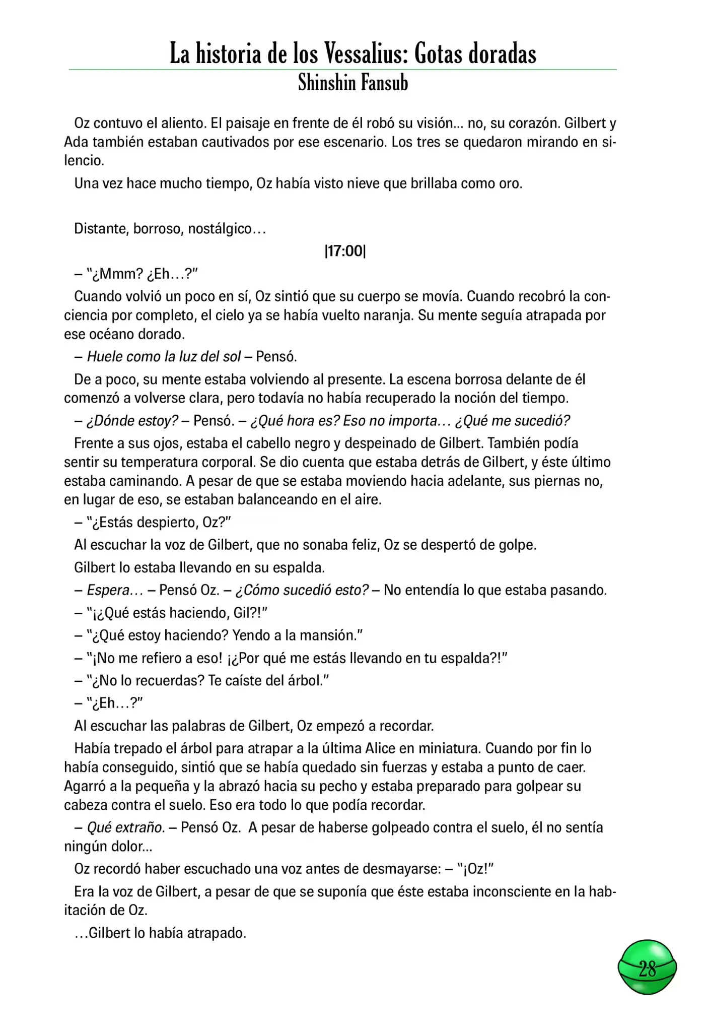 Pandora Hearts ~ Caucus Race 1 ~ - Capítulo 1.0 - Página 29 - LectorTMOo