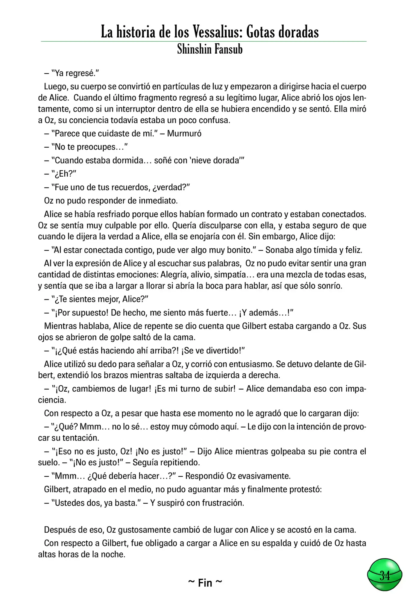 Pandora Hearts ~ Caucus Race 1 ~ - Capítulo 1.0 - Página 35 - LectorTMOo