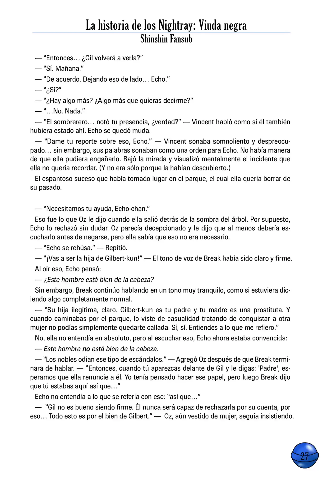 Pandora Hearts ~ Caucus Race 1 ~ - Capítulo 2 - Página 28 - LectorTMOo