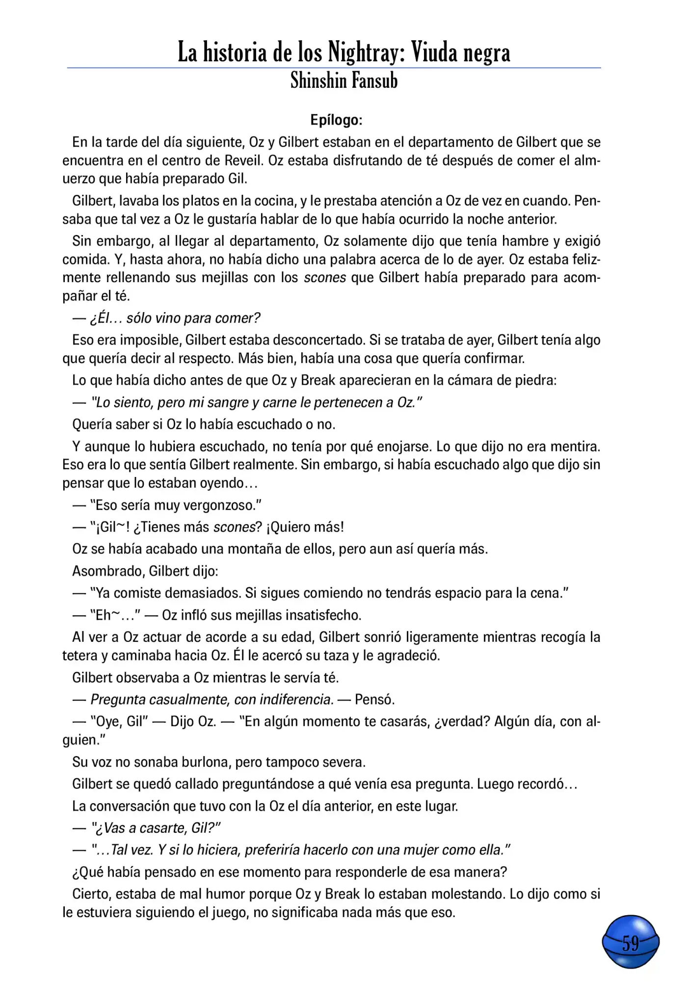 Pandora Hearts ~ Caucus Race 1 ~ - Capítulo 2 - Página 60 - LectorTMOo