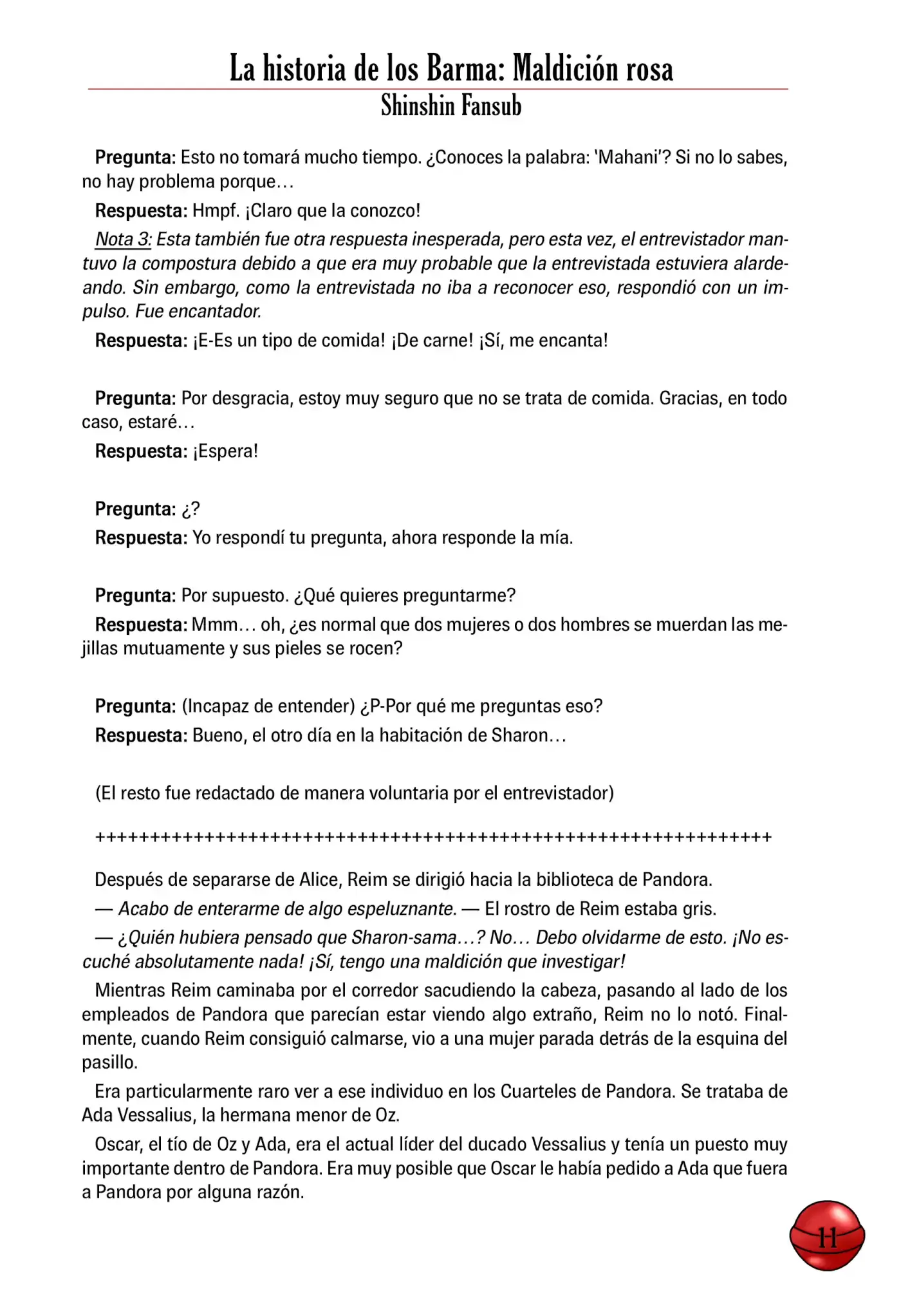 Pandora Hearts ~ Caucus Race 1 ~ - Capítulo 4 - Página 12 - LectorTMOo