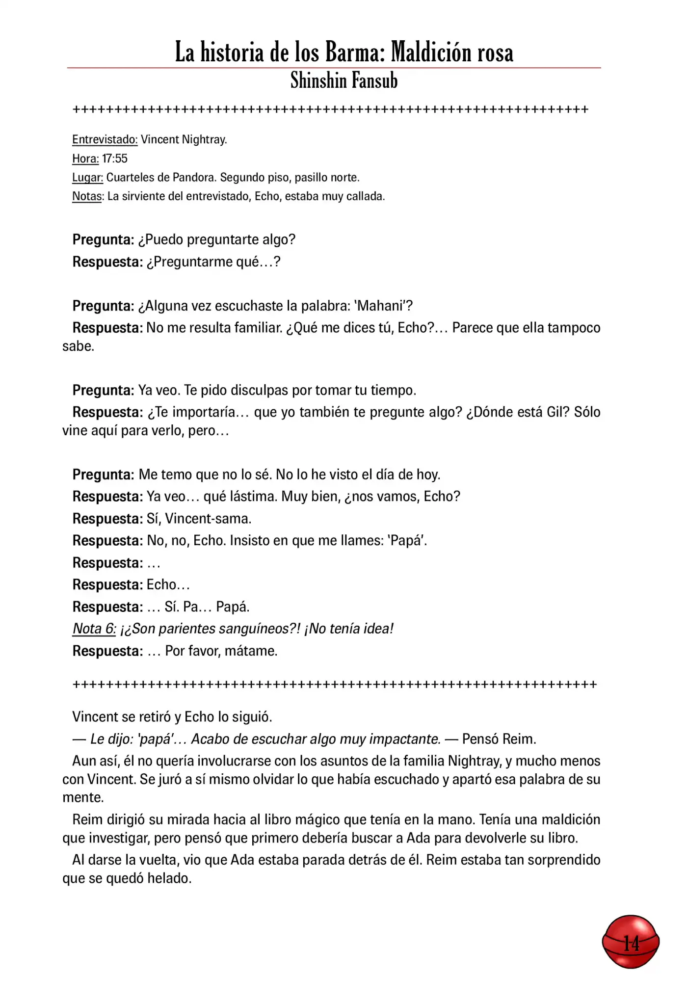 Pandora Hearts ~ Caucus Race 1 ~ - Capítulo 4 - Página 15 - LectorTMOo