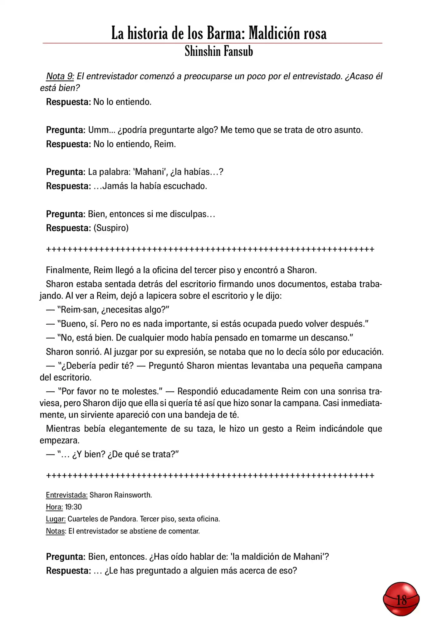 Pandora Hearts ~ Caucus Race 1 ~ - Capítulo 4 - Página 19 - LectorTMOo