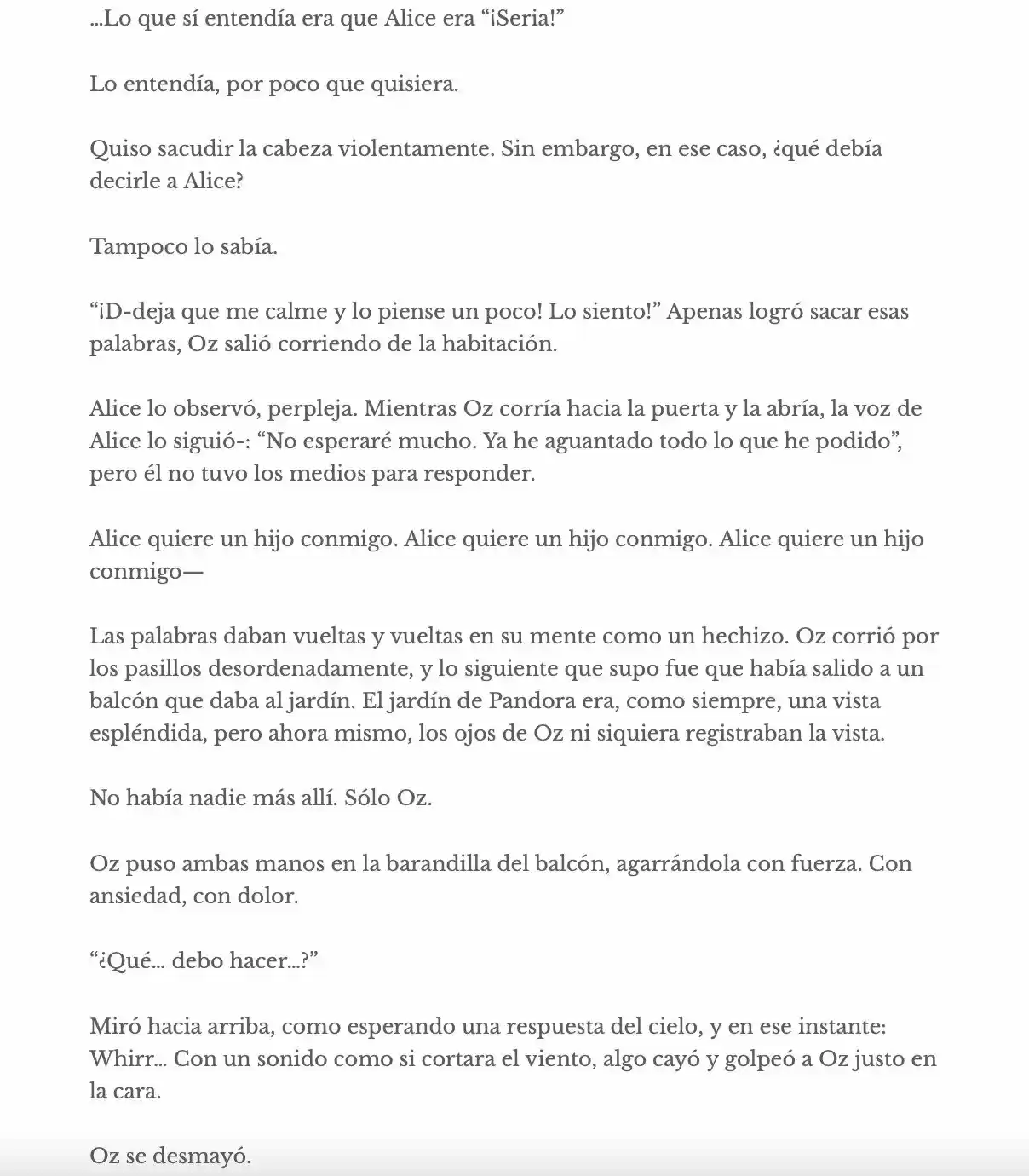 Pandora Hearts - Caucus Race 2 (Novela) - Capítulo 2 - Página 10 - LectorTMOo