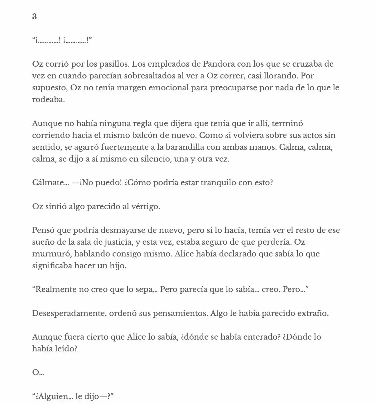 Pandora Hearts - Caucus Race 2 (Novela) - Capítulo 2 - Página 19 - LectorTMOo