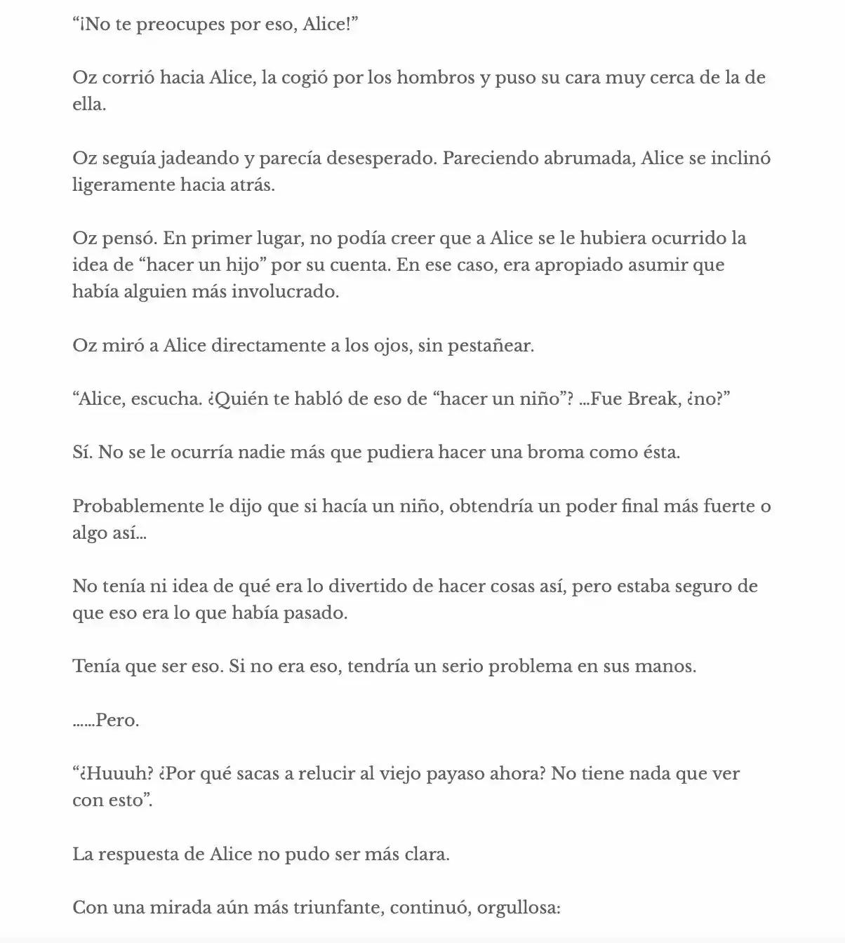 Pandora Hearts - Caucus Race 2 (Novela) - Capítulo 2 - Página 21 - LectorTMOo