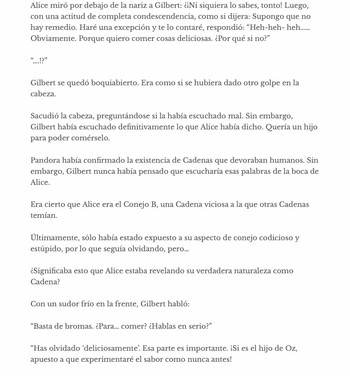 Pandora Hearts - Caucus Race 2 (Novela) - Capítulo 2 - Página 28 - LectorTMOo