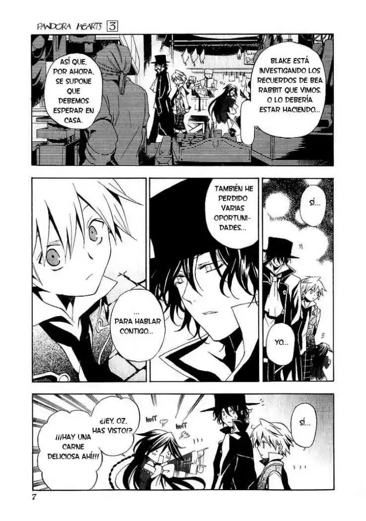 Pandora Hearts capítulo 10 página 9
