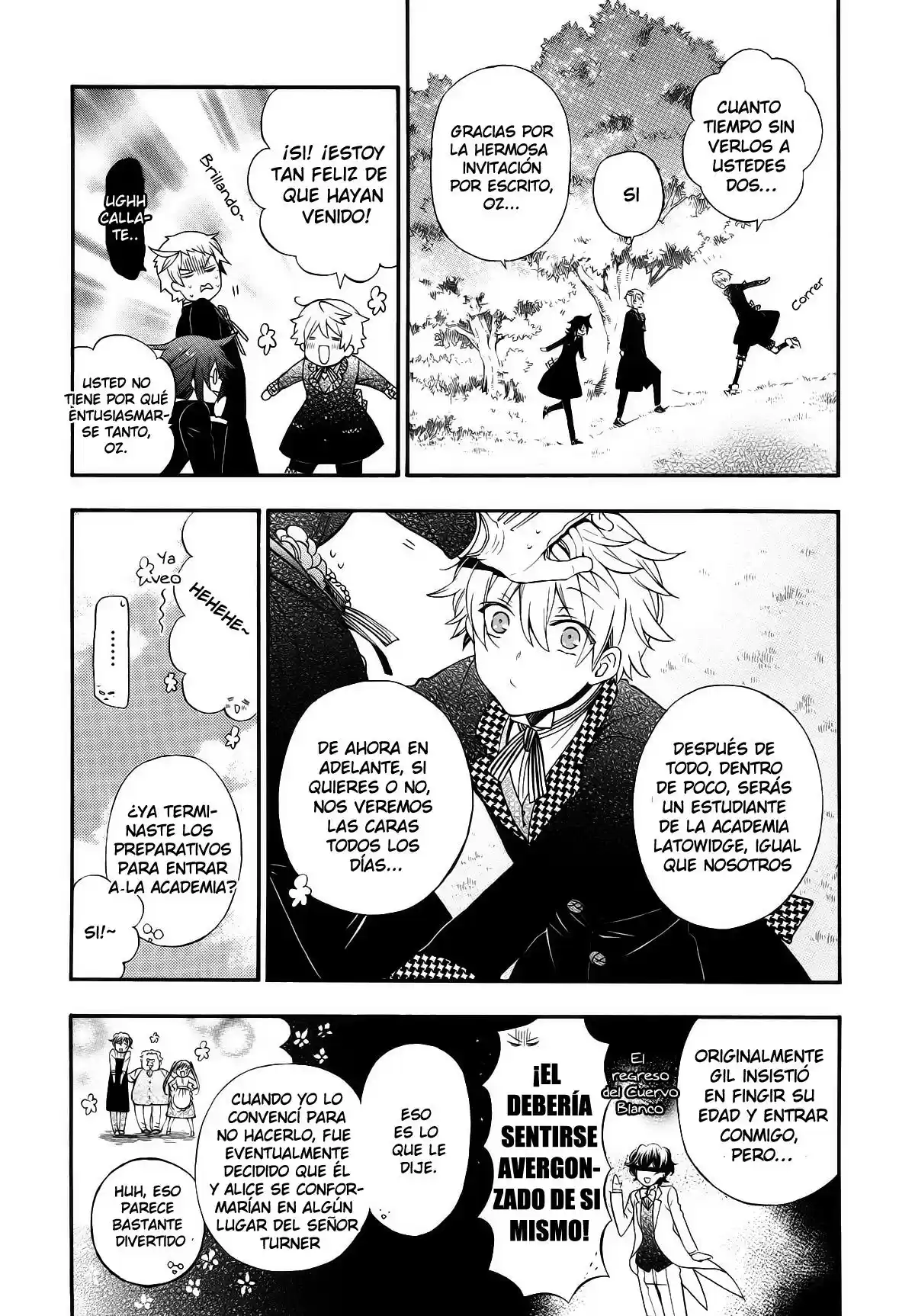 Pandora Hearts capítulo 104.1 página 7