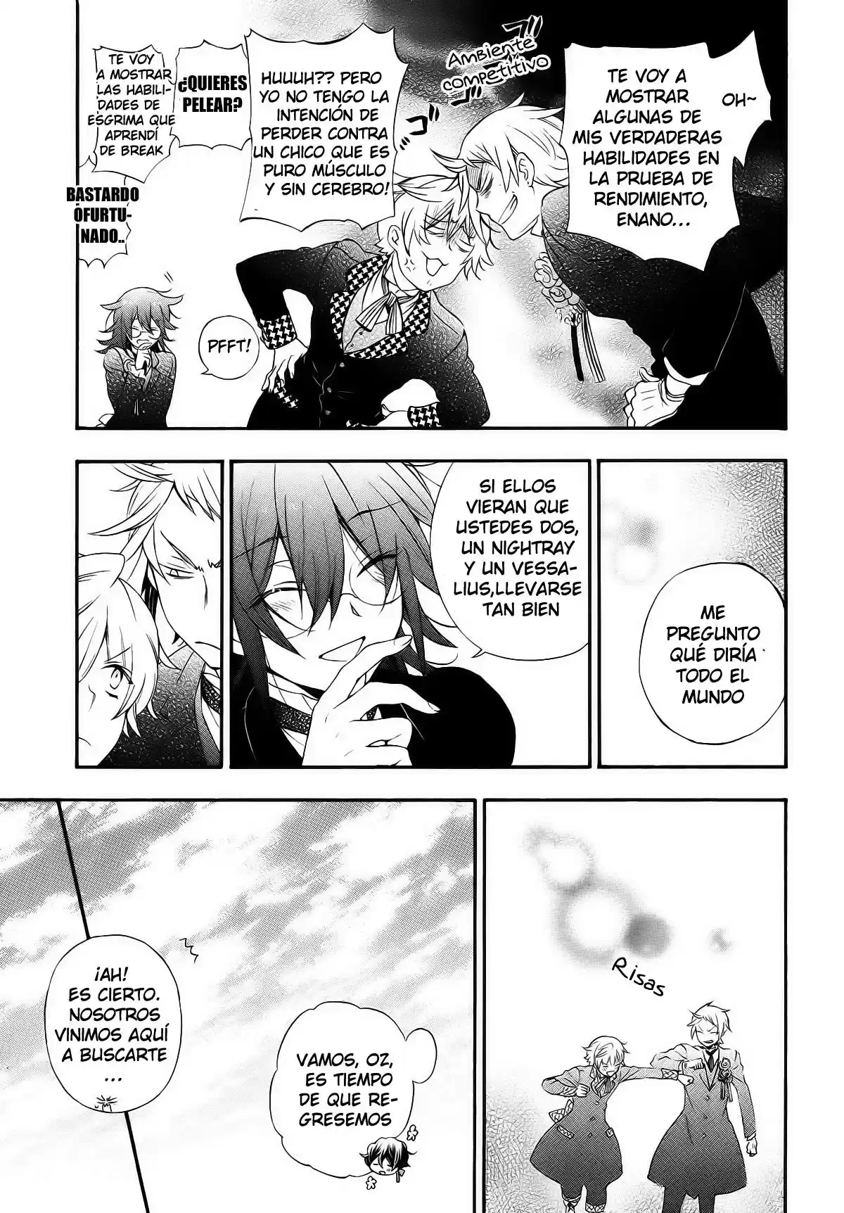 Pandora Hearts capítulo 104.1 página 8