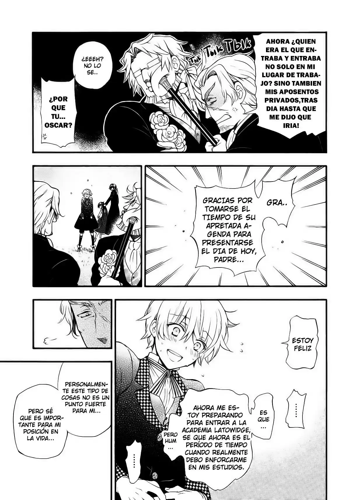 Pandora Hearts capítulo 104.1 página 16