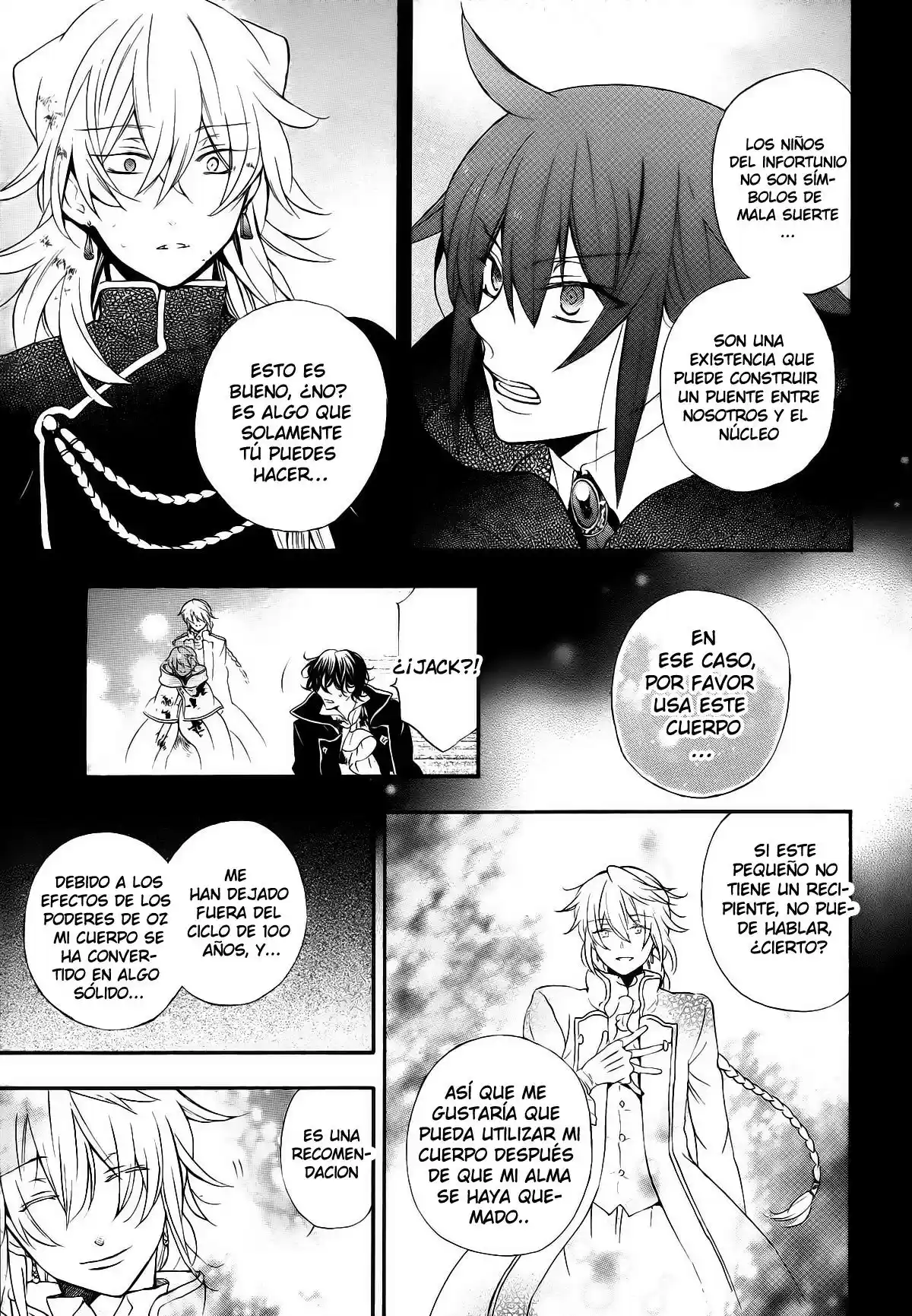 Pandora Hearts capítulo 104.2 página 34