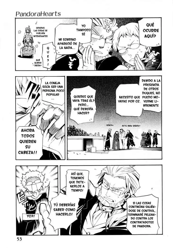 Pandora Hearts capítulo 21 página 19