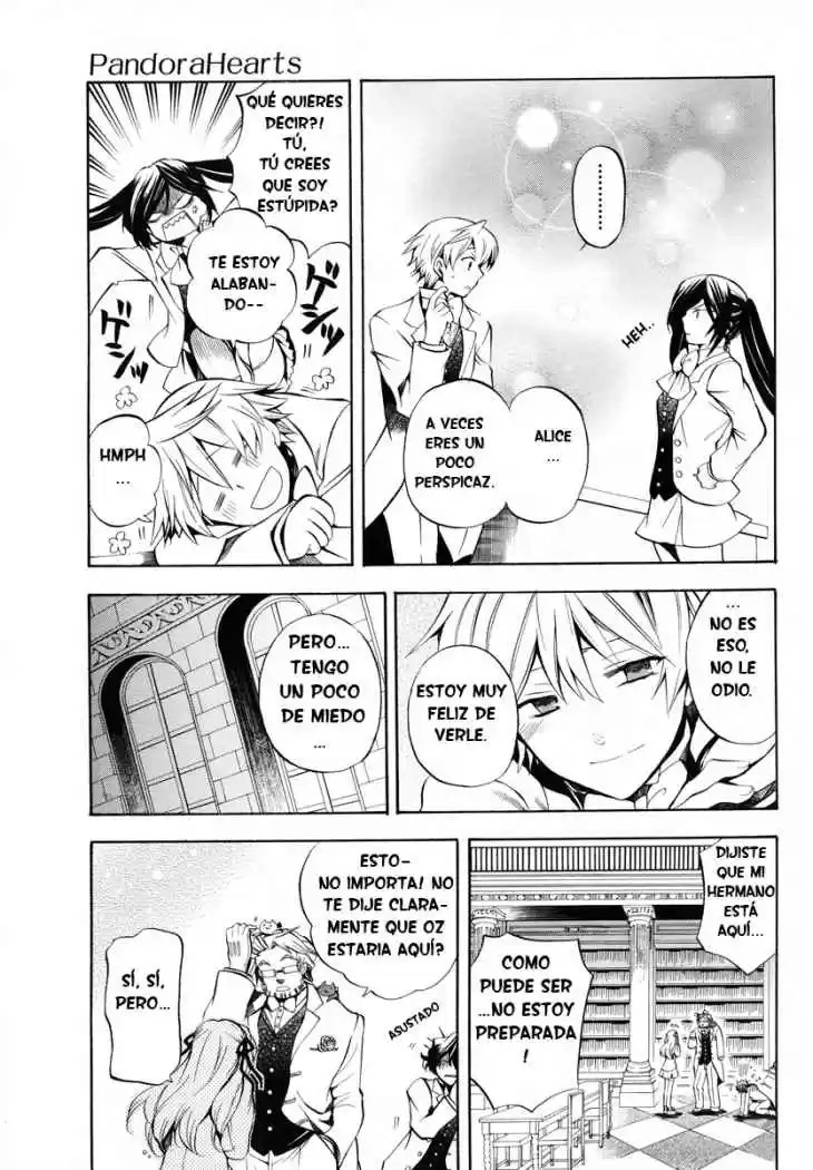 Pandora Hearts capítulo 24 página 19
