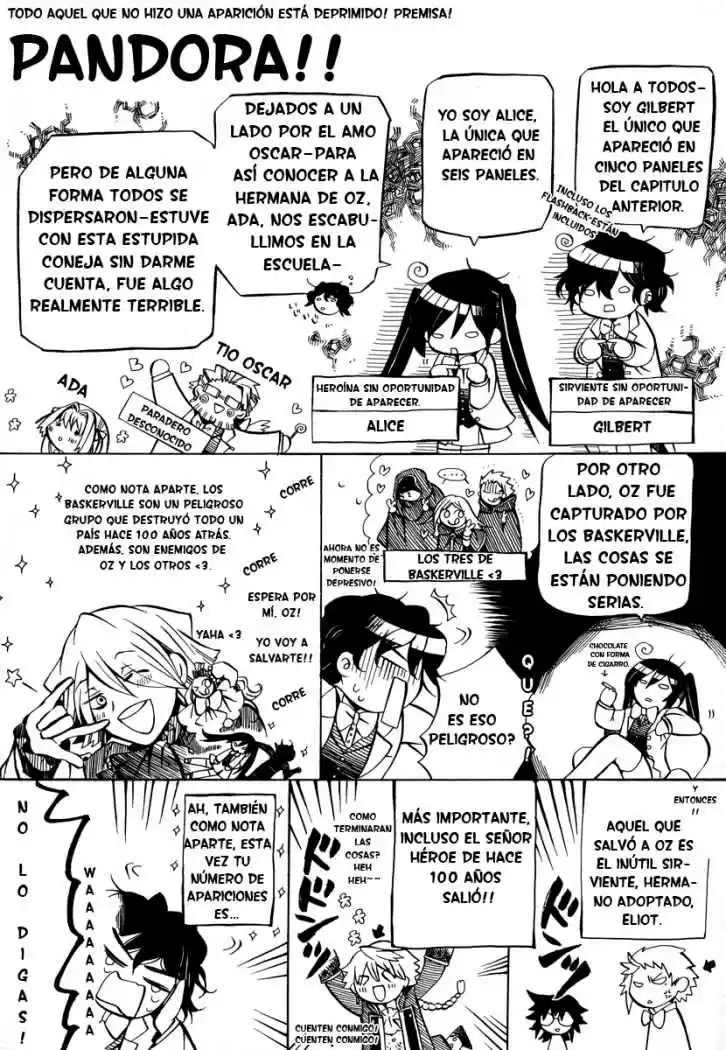 Pandora Hearts capítulo 27 página 8
