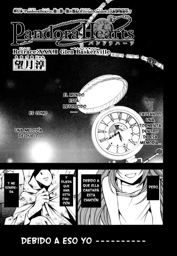 Pandora Hearts capítulo 37 página 4