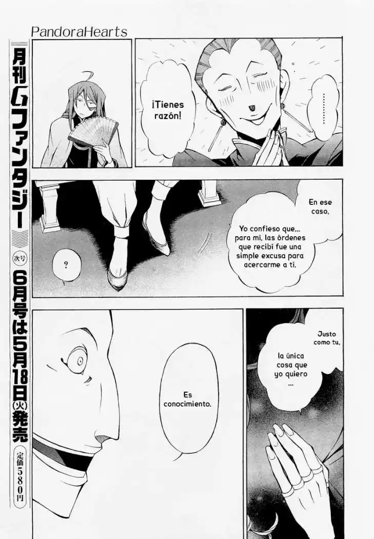 Pandora Hearts capítulo 48 página 19