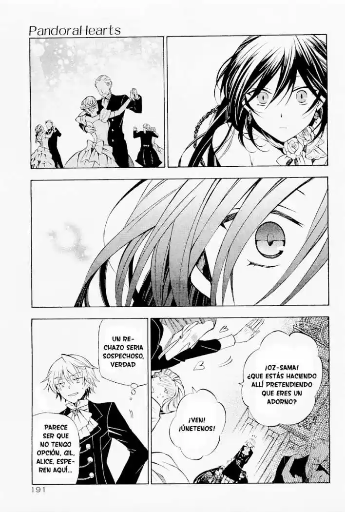 Pandora Hearts capítulo 49 página 18