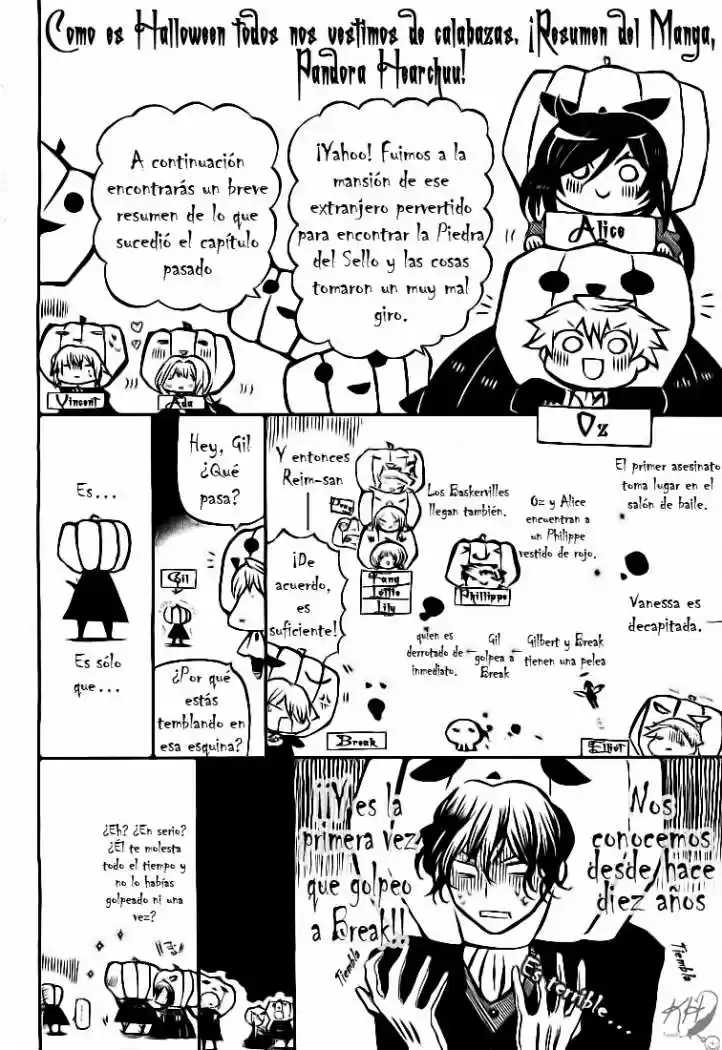 Pandora Hearts capítulo 54 página 4